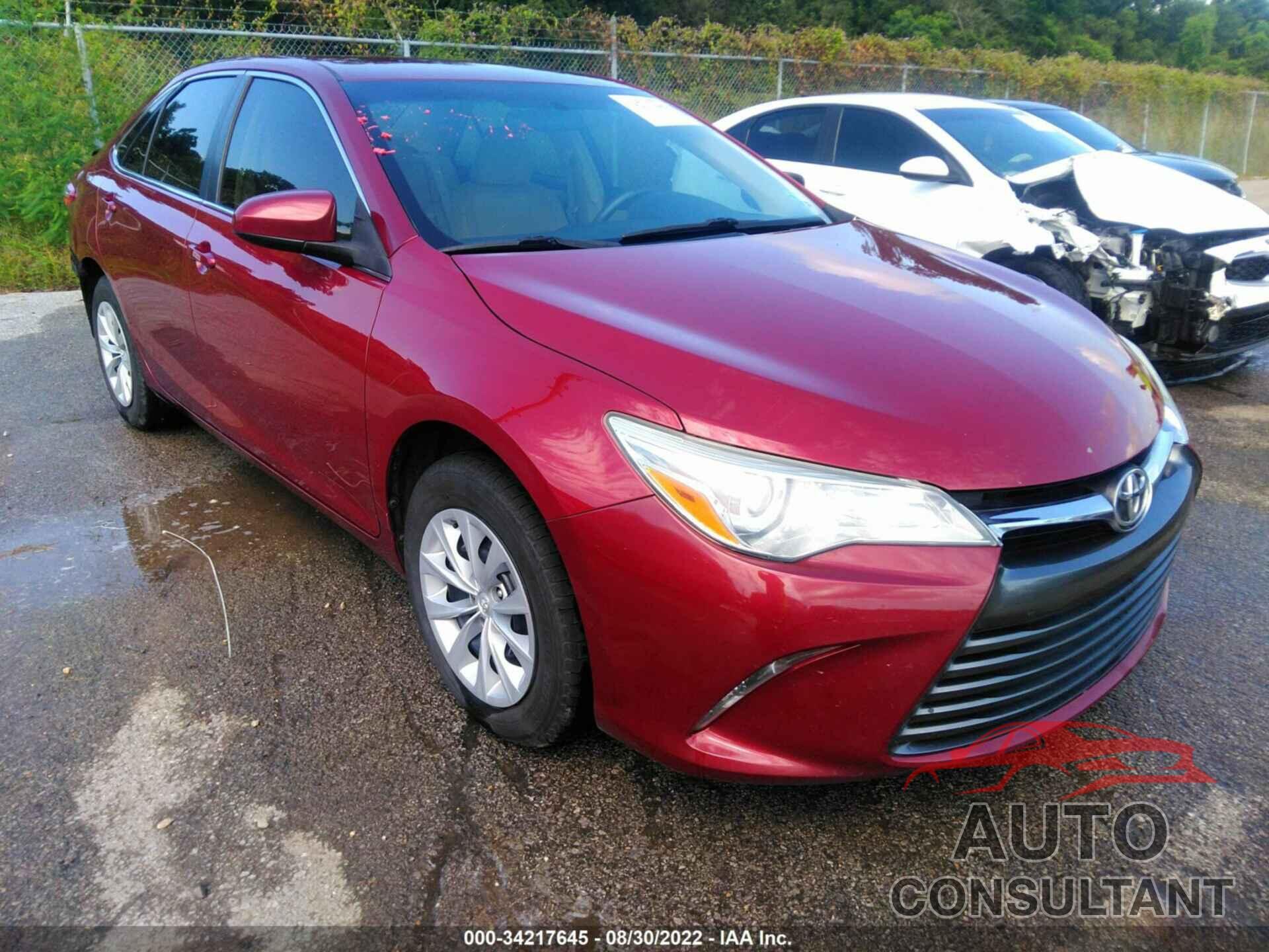 TOYOTA CAMRY 2016 - 4T1BF1FK9GU547370
