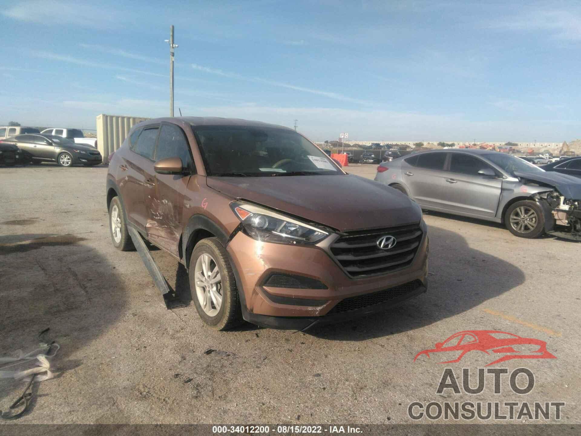 HYUNDAI TUCSON 2016 - KM8J23A45GU196260