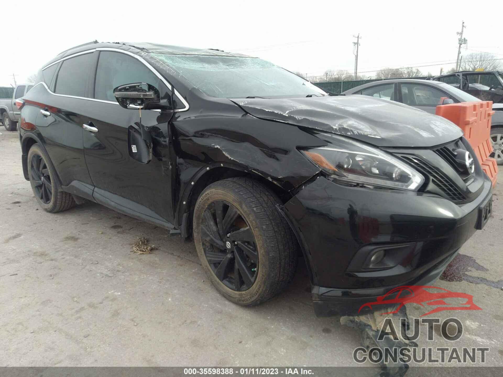 NISSAN MURANO 2018 - 5N1AZ2MG3JN167482