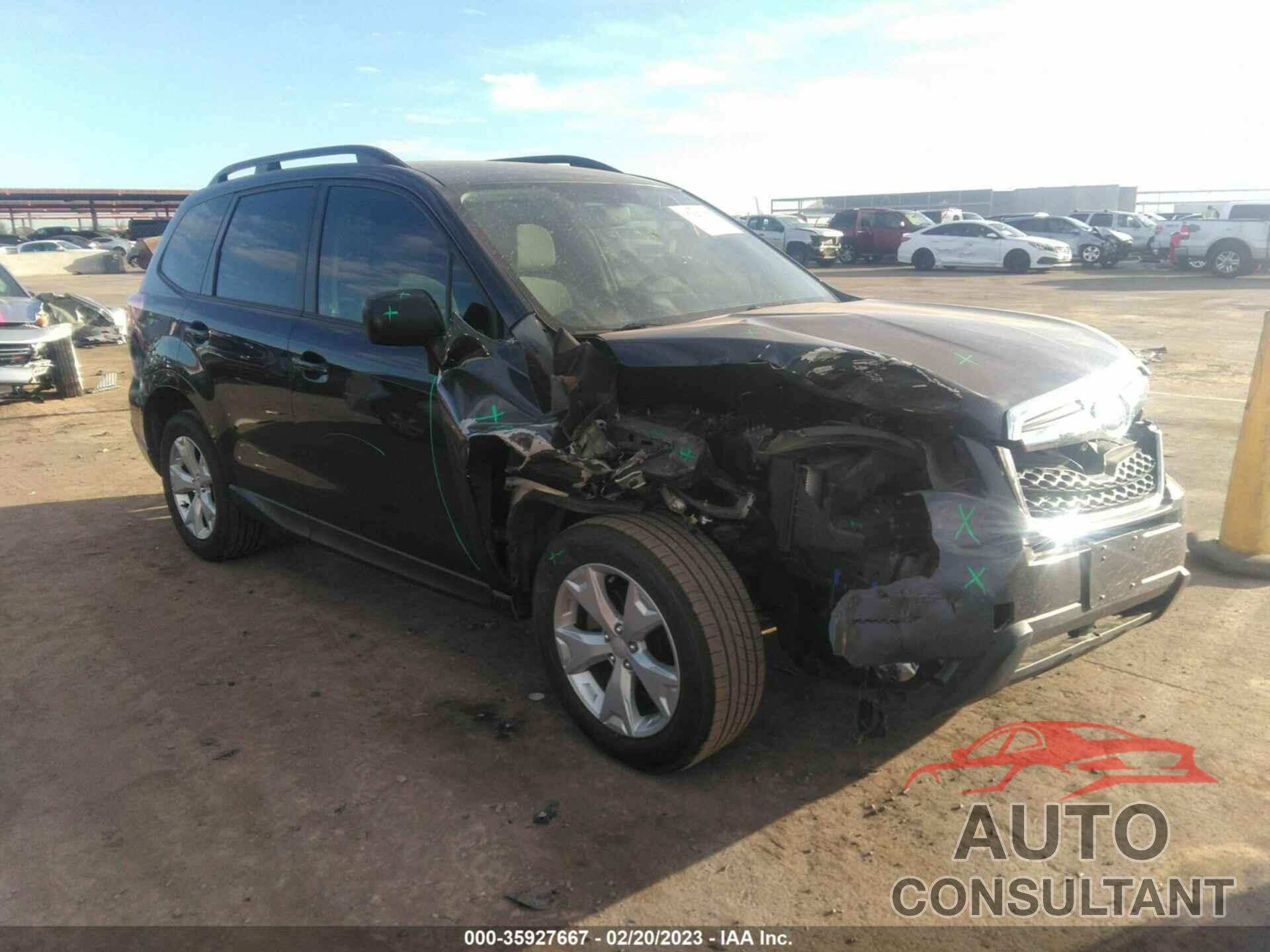 SUBARU FORESTER 2016 - JF2SJABC5GH557292