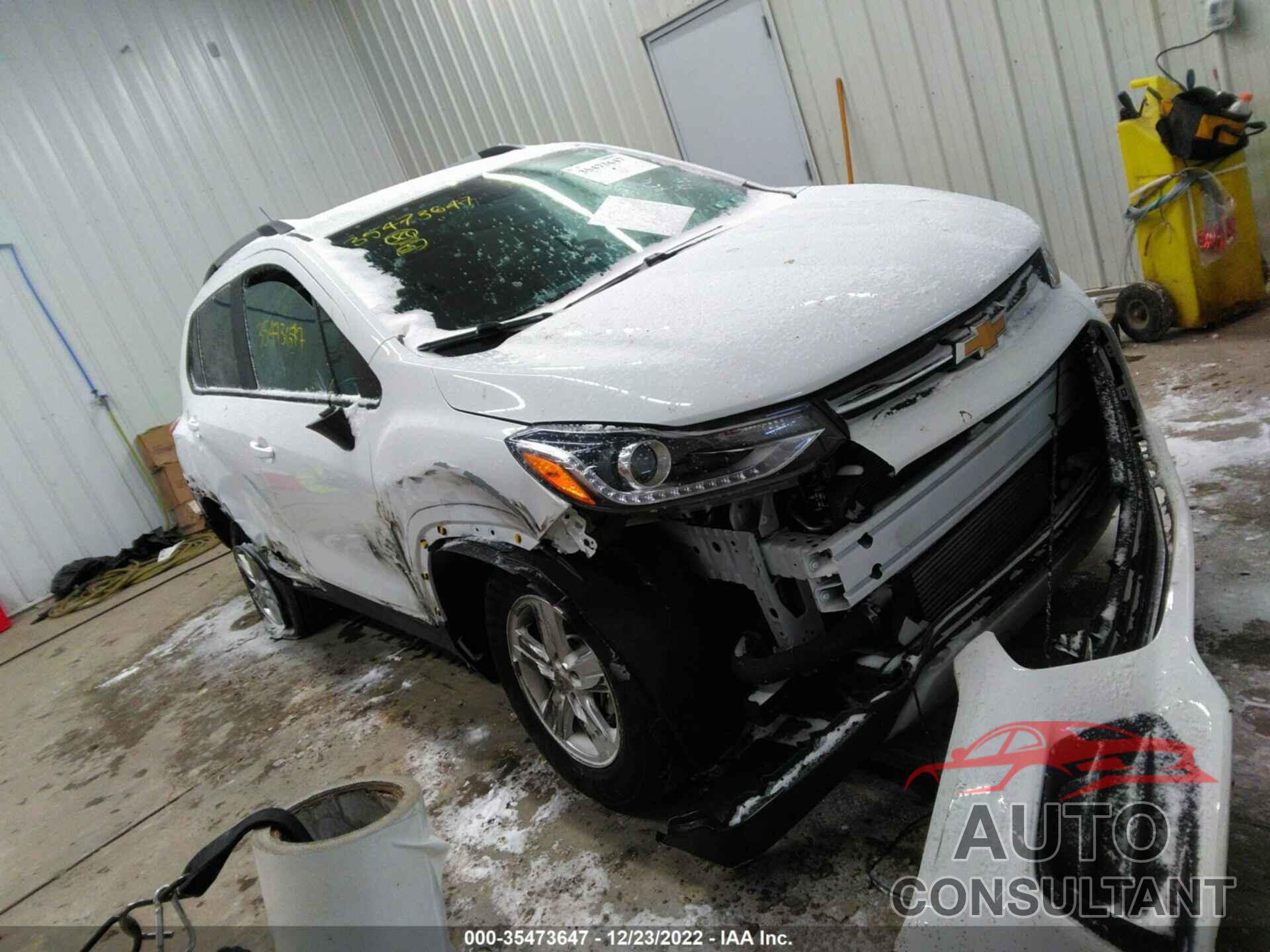 CHEVROLET TRAX 2021 - KL7CJPSM5MB361959