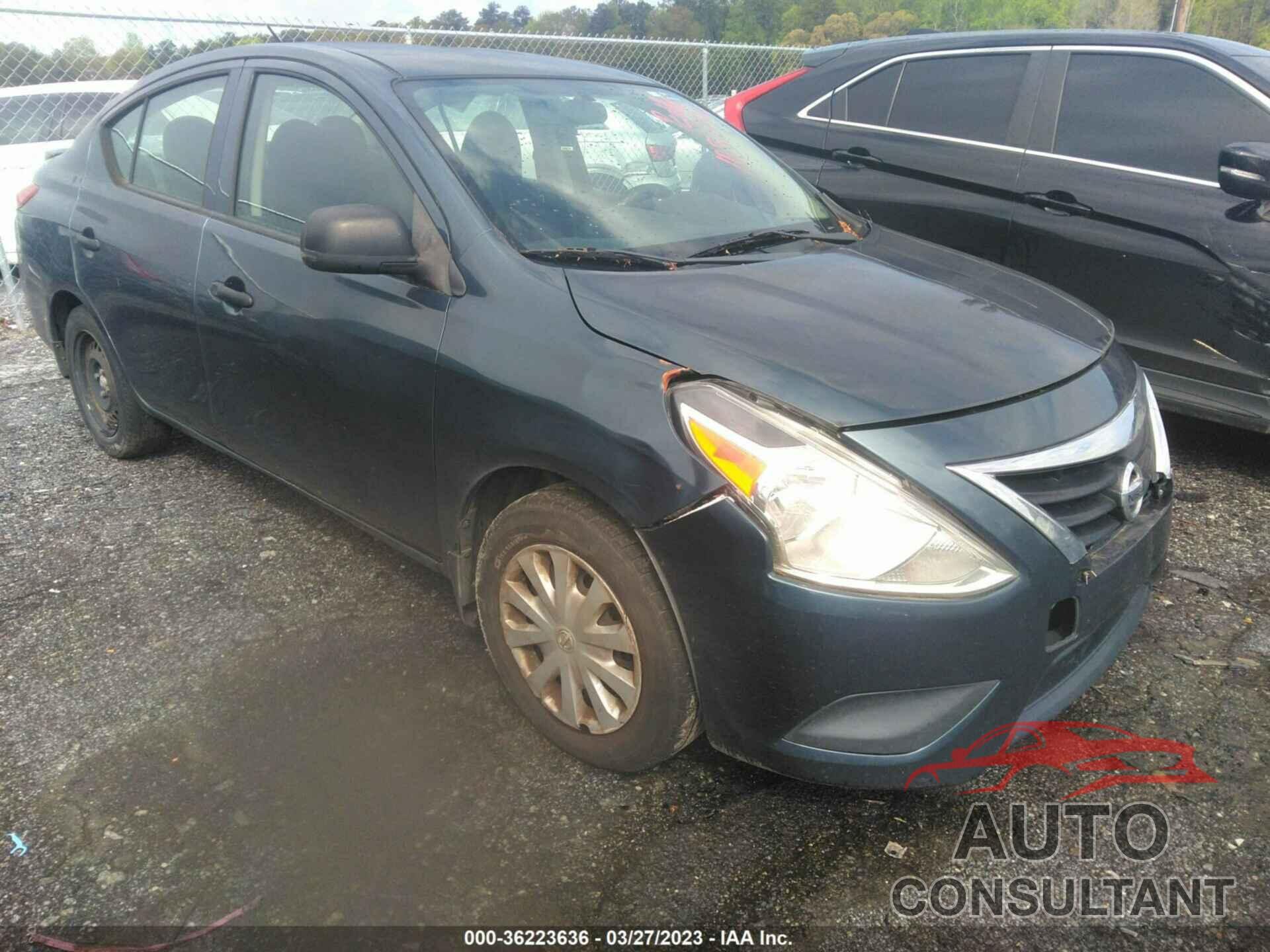 NISSAN VERSA 2015 - 3N1CN7AP6FL812369