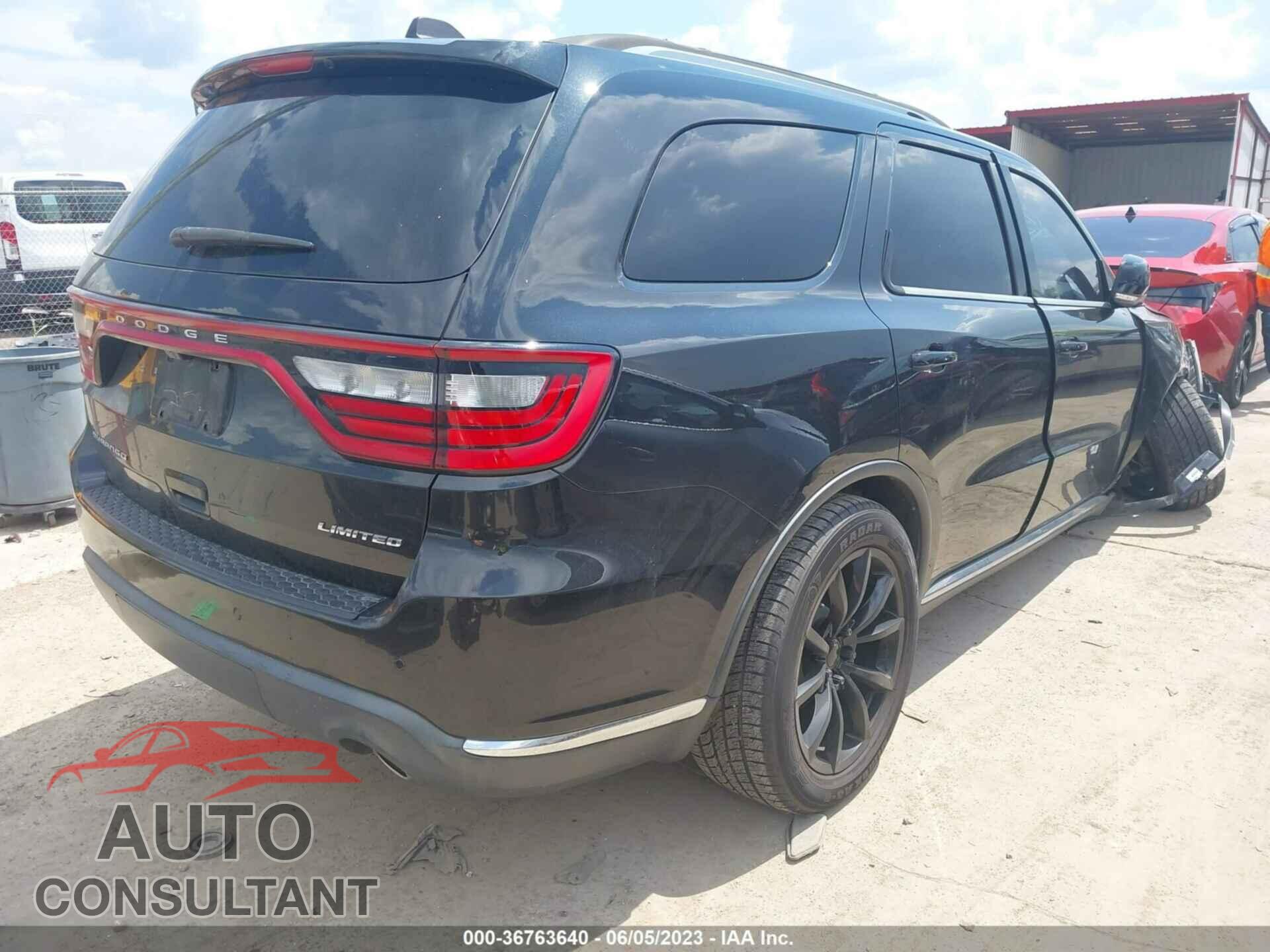 DODGE DURANGO 2016 - 1C4RDHDG6GC386952