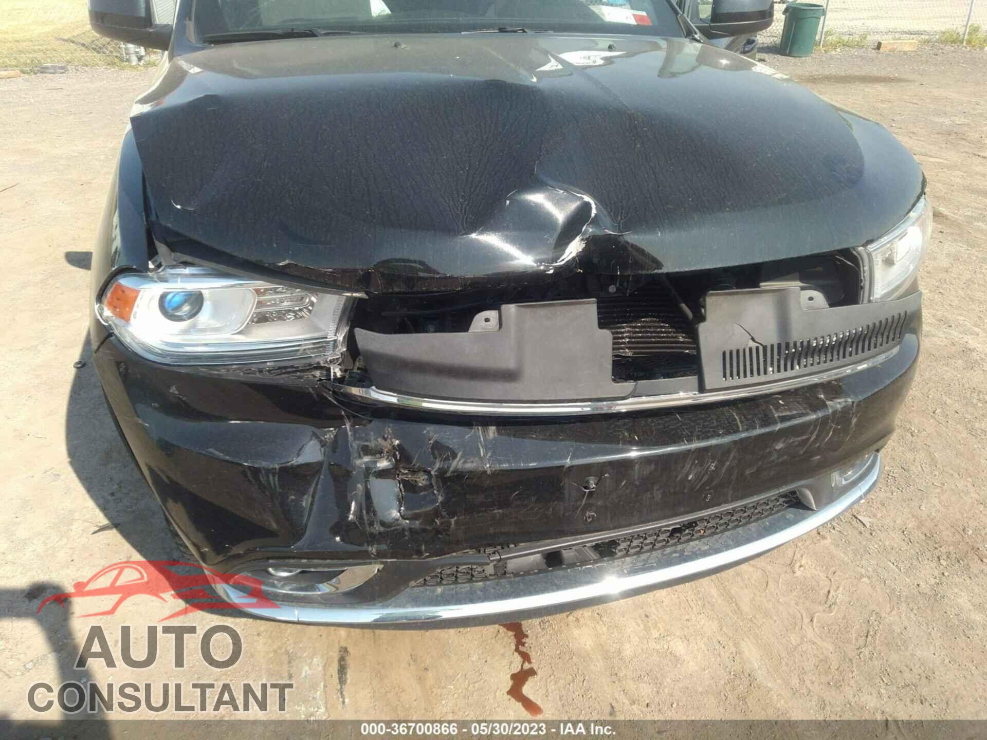 DODGE DURANGO 2018 - 1C4RDJAG4JC434886
