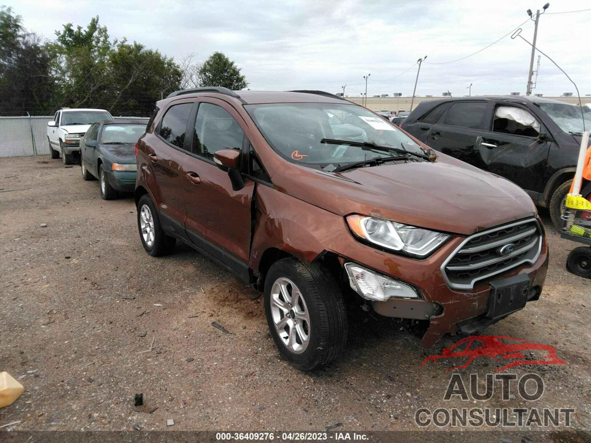 FORD ECOSPORT 2019 - MAJ3S2GE0KC277470