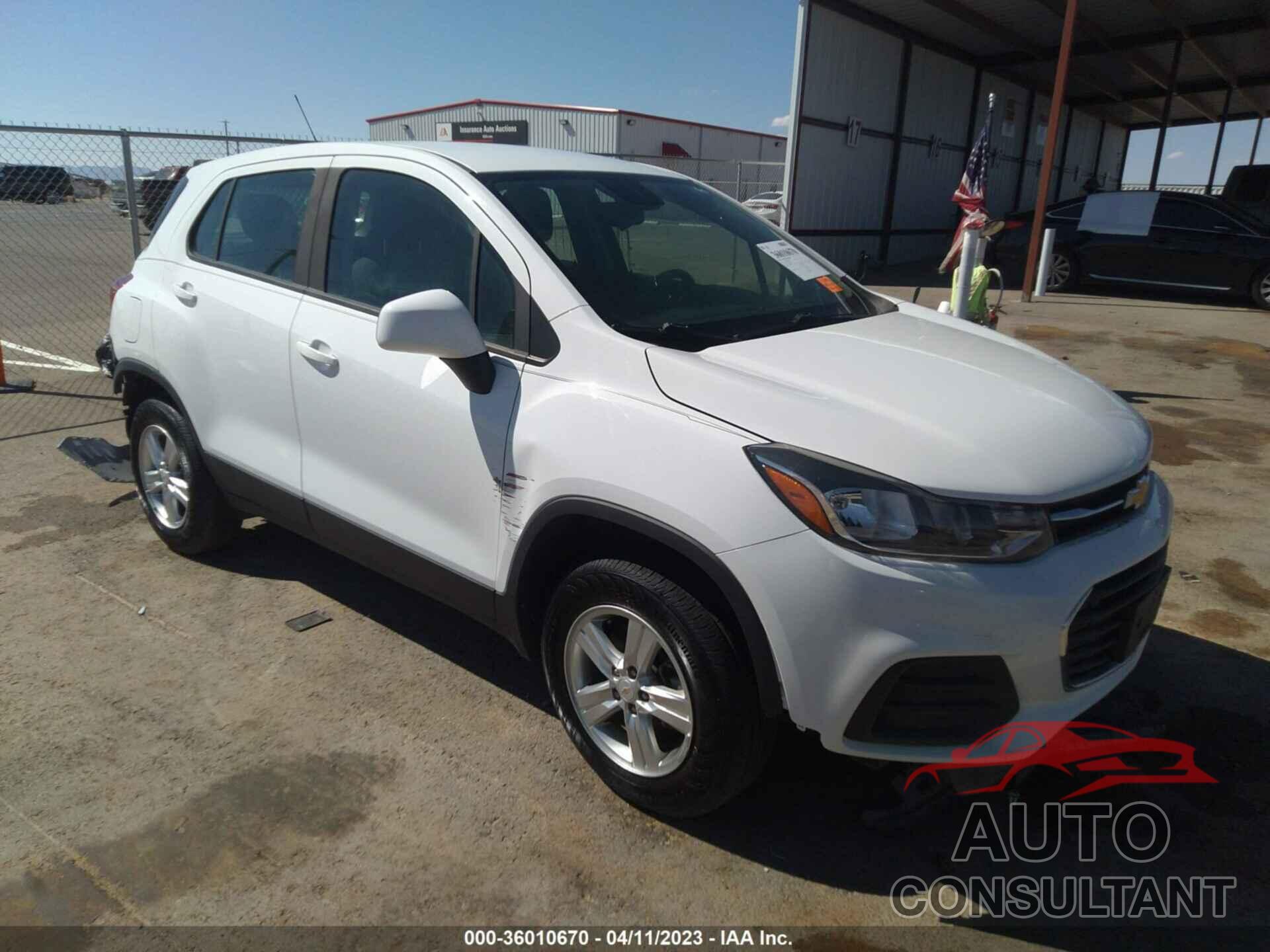 CHEVROLET TRAX 2018 - KL7CJNSB1JB719086