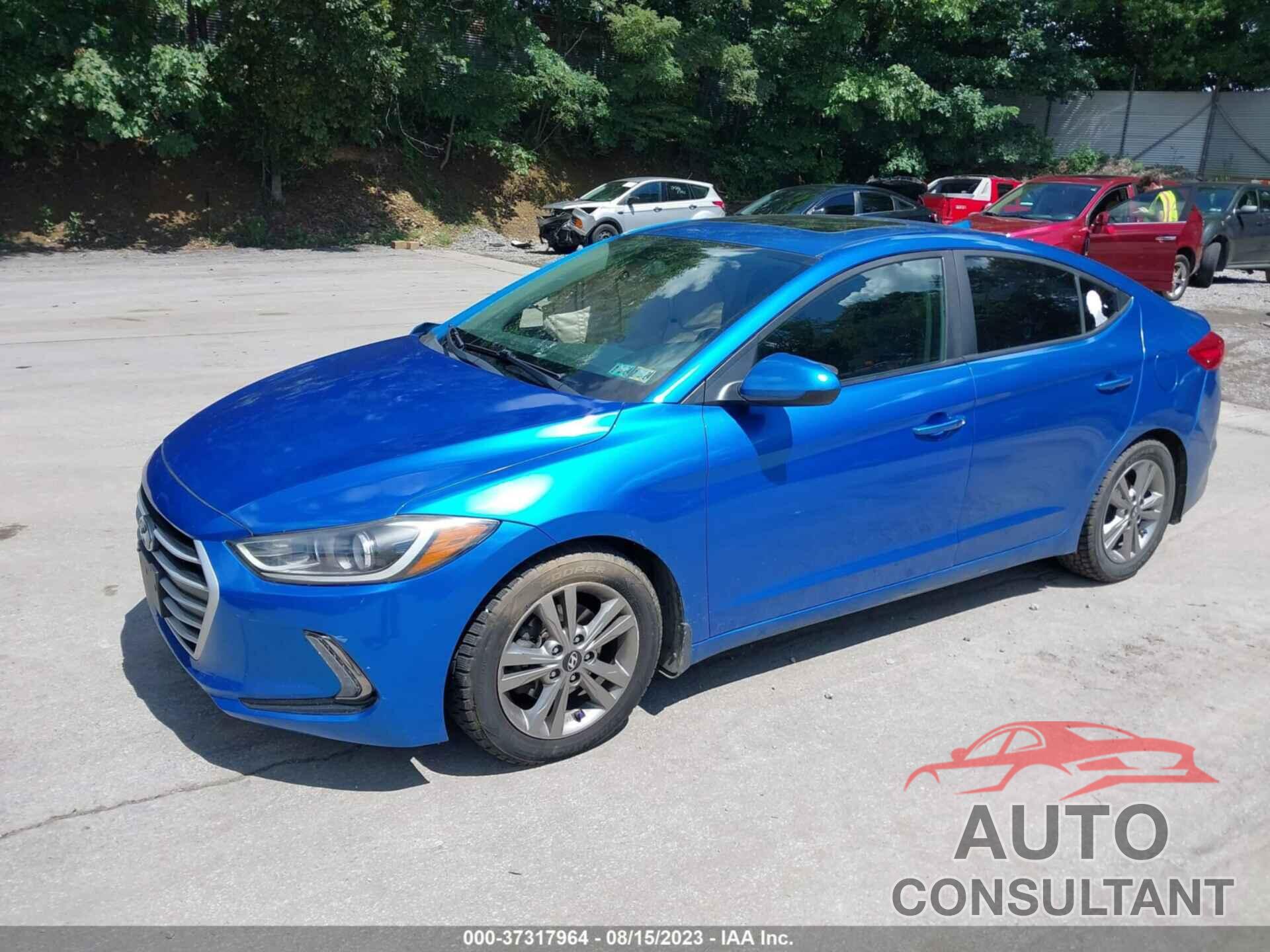 HYUNDAI ELANTRA 2017 - KMHD84LFXHU274565