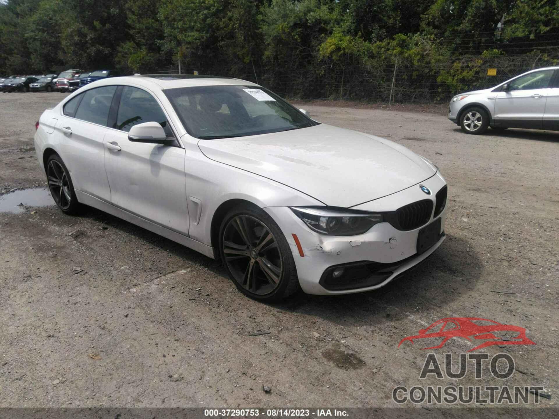 BMW 430I GRAN COUPE 2019 - WBA4J3C50KBL06904