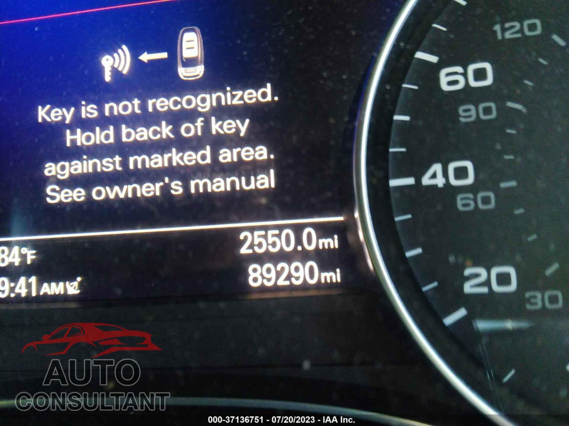 AUDI A6 2016 - WAUDFAFC1GN053601