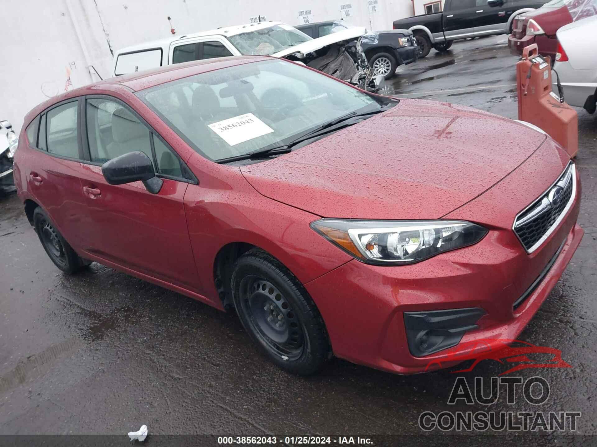 SUBARU IMPREZA 2019 - 4S3GTAA68K1762455