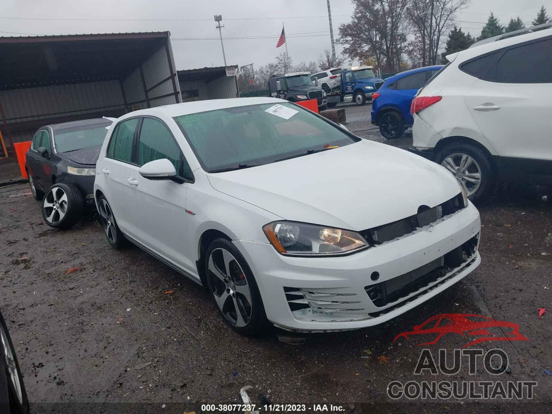 VOLKSWAGEN GOLF GTI 2016 - 3VW4T7AU1GM048260