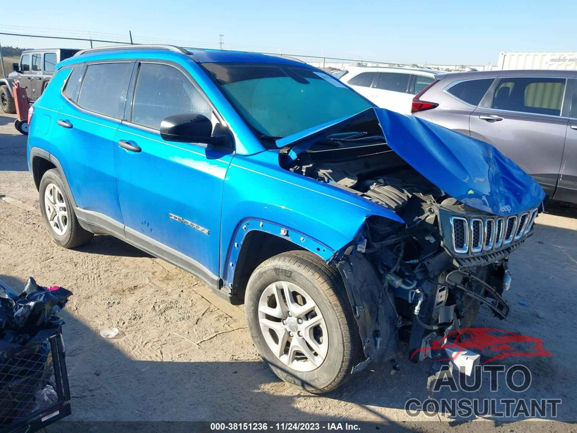 JEEP COMPASS 2018 - 3C4NJCAB7JT488291