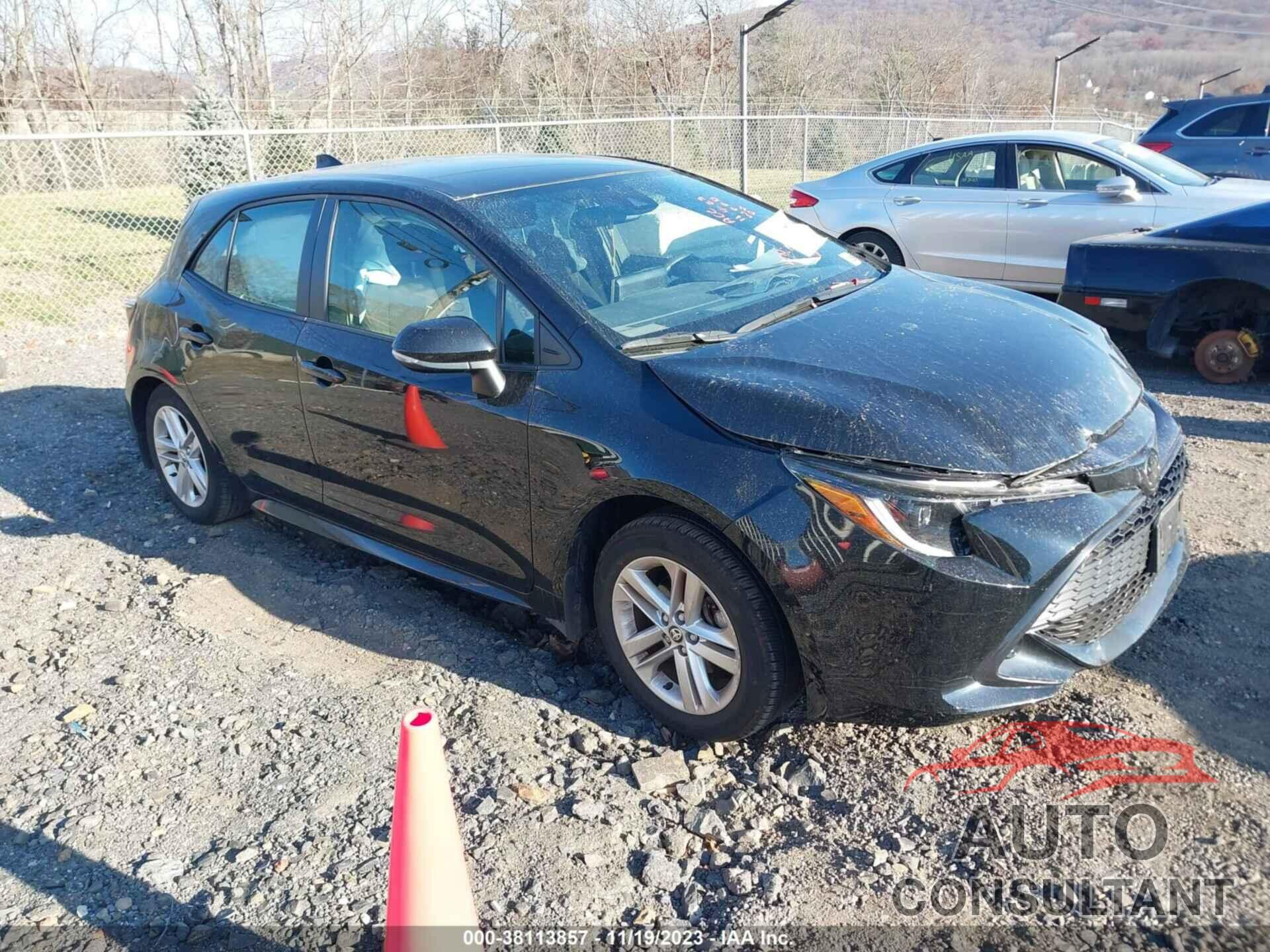 TOYOTA COROLLA 2021 - JTND4MBE3M3129453