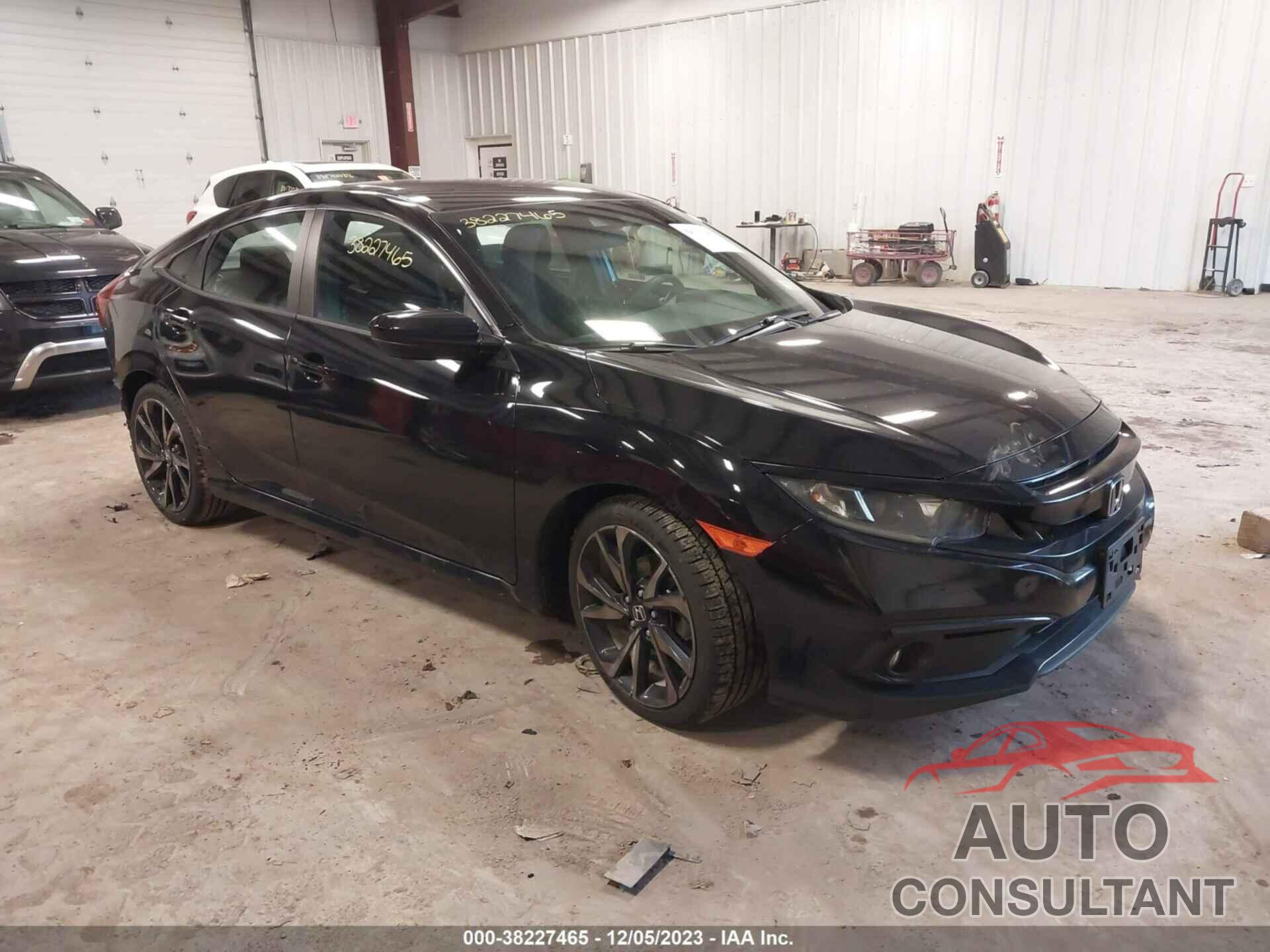 HONDA CIVIC 2019 - 2HGFC2F85KH582798