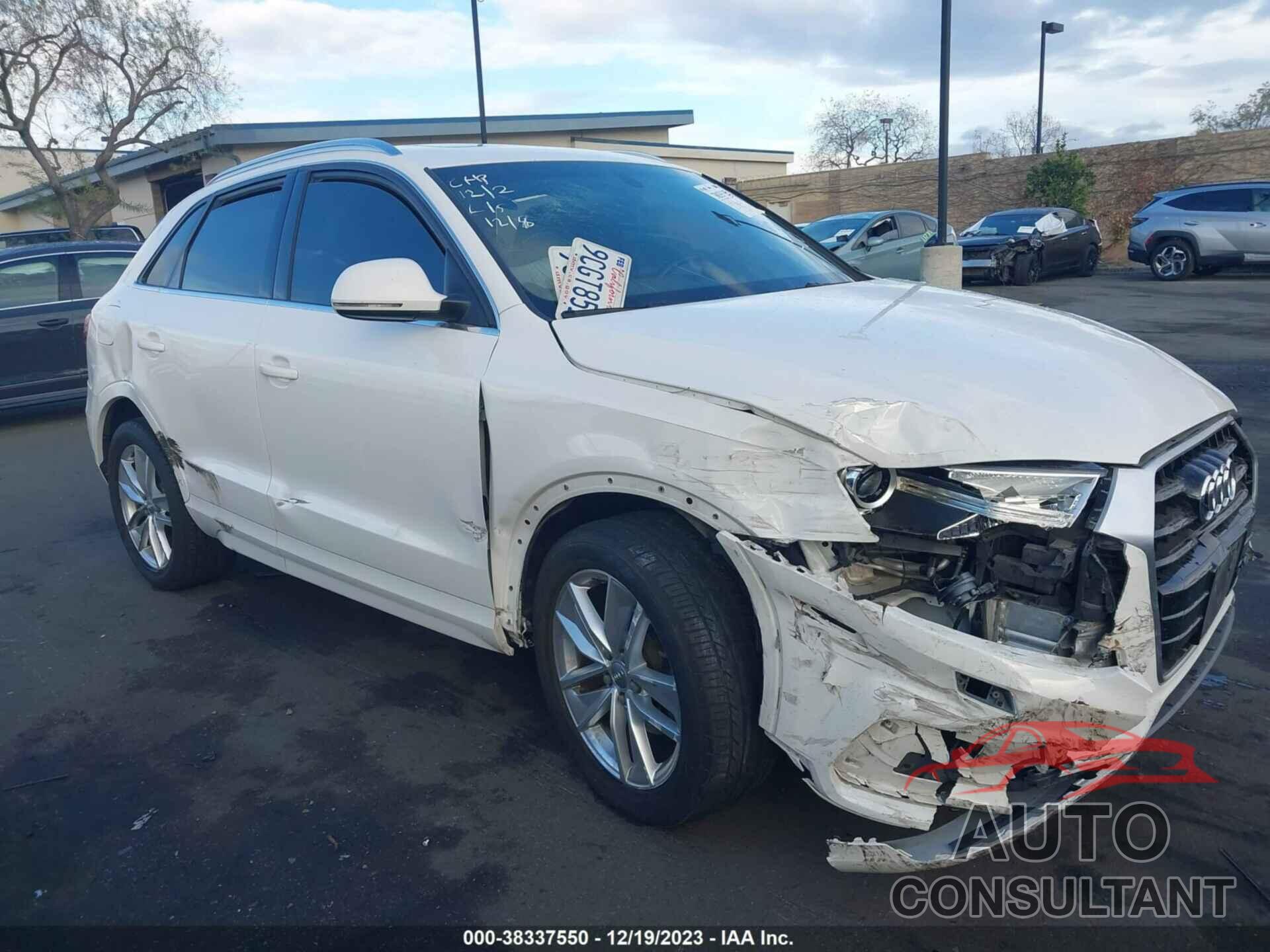 AUDI Q3 2016 - WA1BFCFS3GR012225