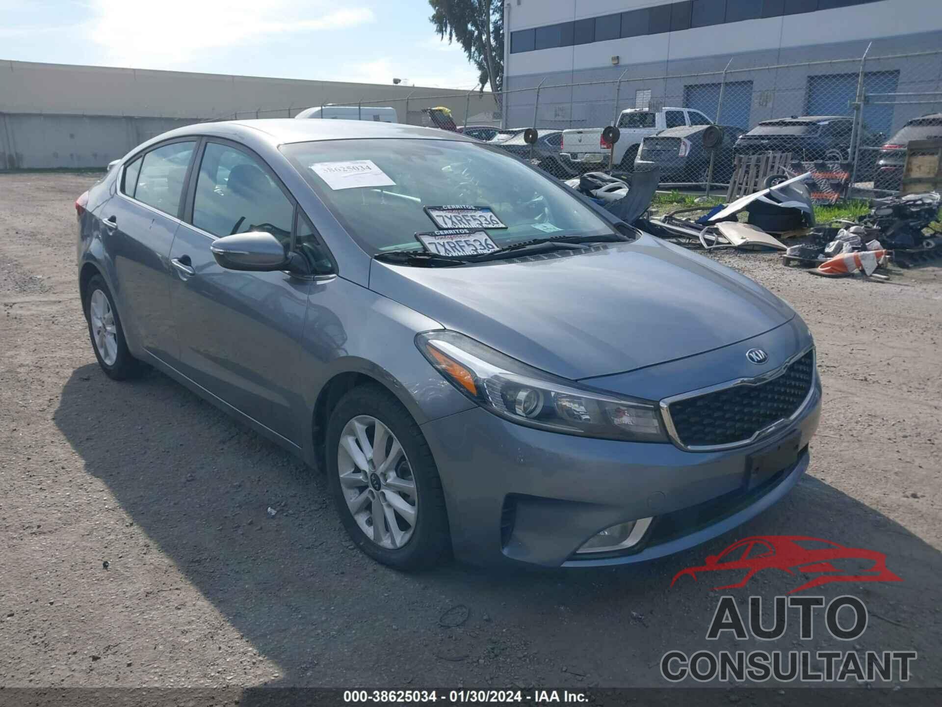 KIA FORTE 2017 - 3KPFL4A73HE044601