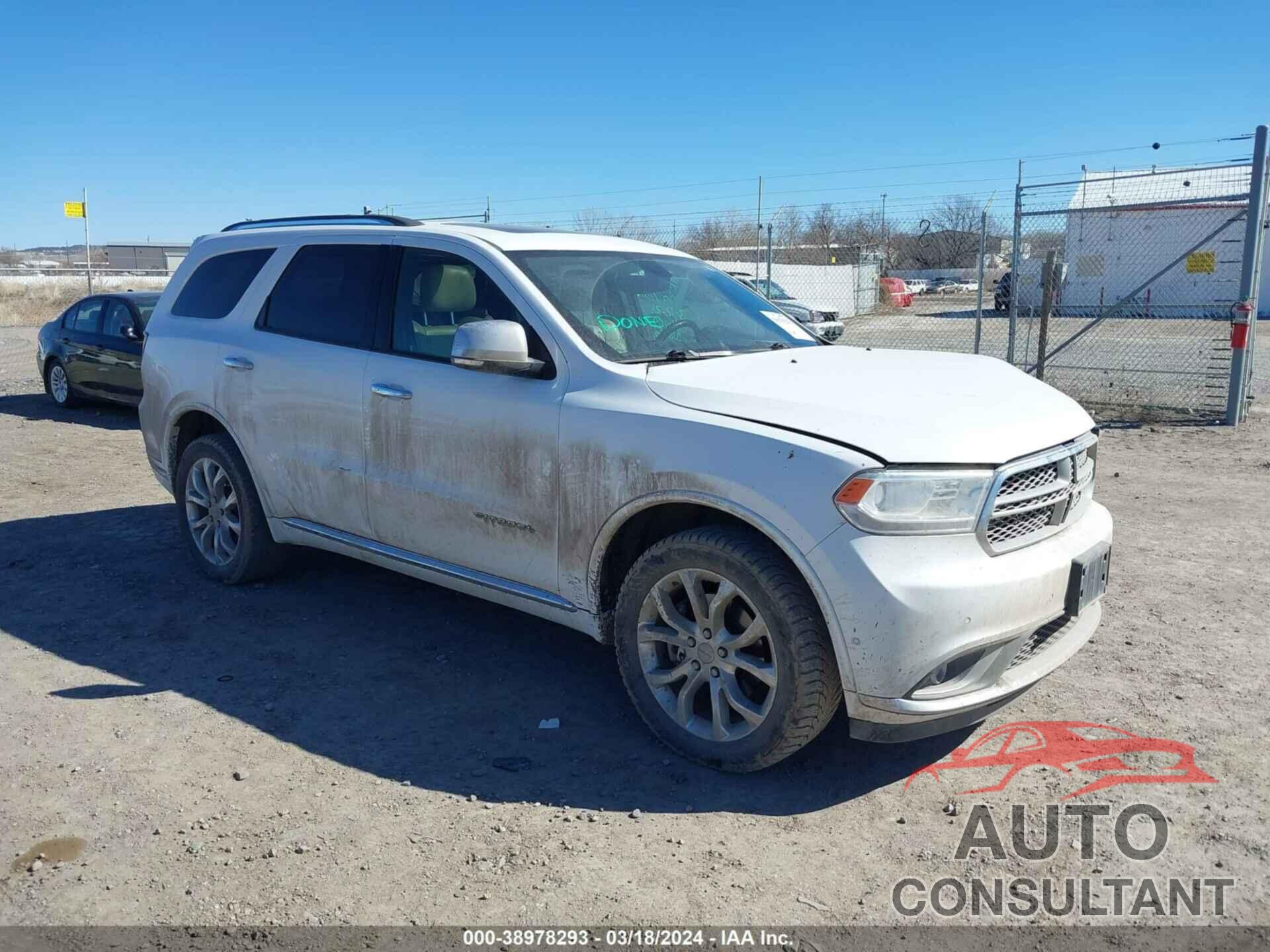 DODGE DURANGO 2018 - 1C4RDJEGXJC187187