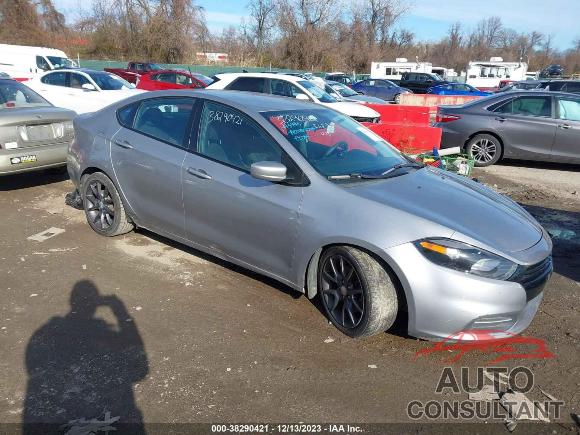 DODGE DART 2016 - 1C3CDFAA6GD591664