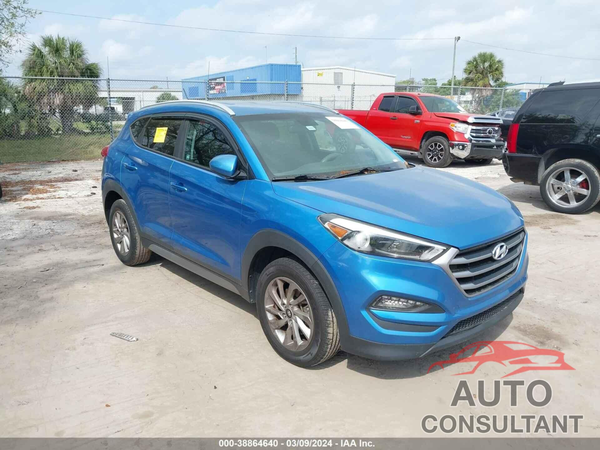 HYUNDAI TUCSON 2017 - KM8J33A4XHU275244