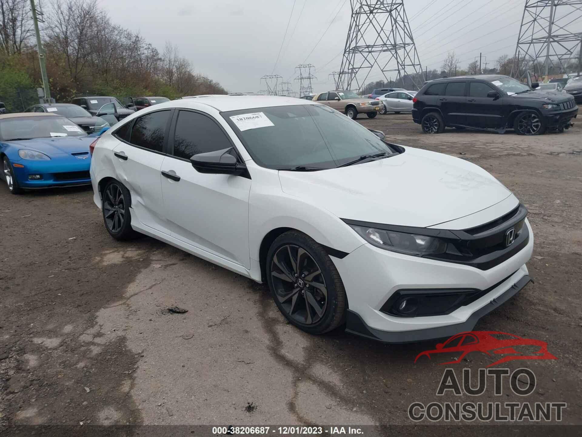 HONDA CIVIC 2020 - 2HGFC2F83LH517126