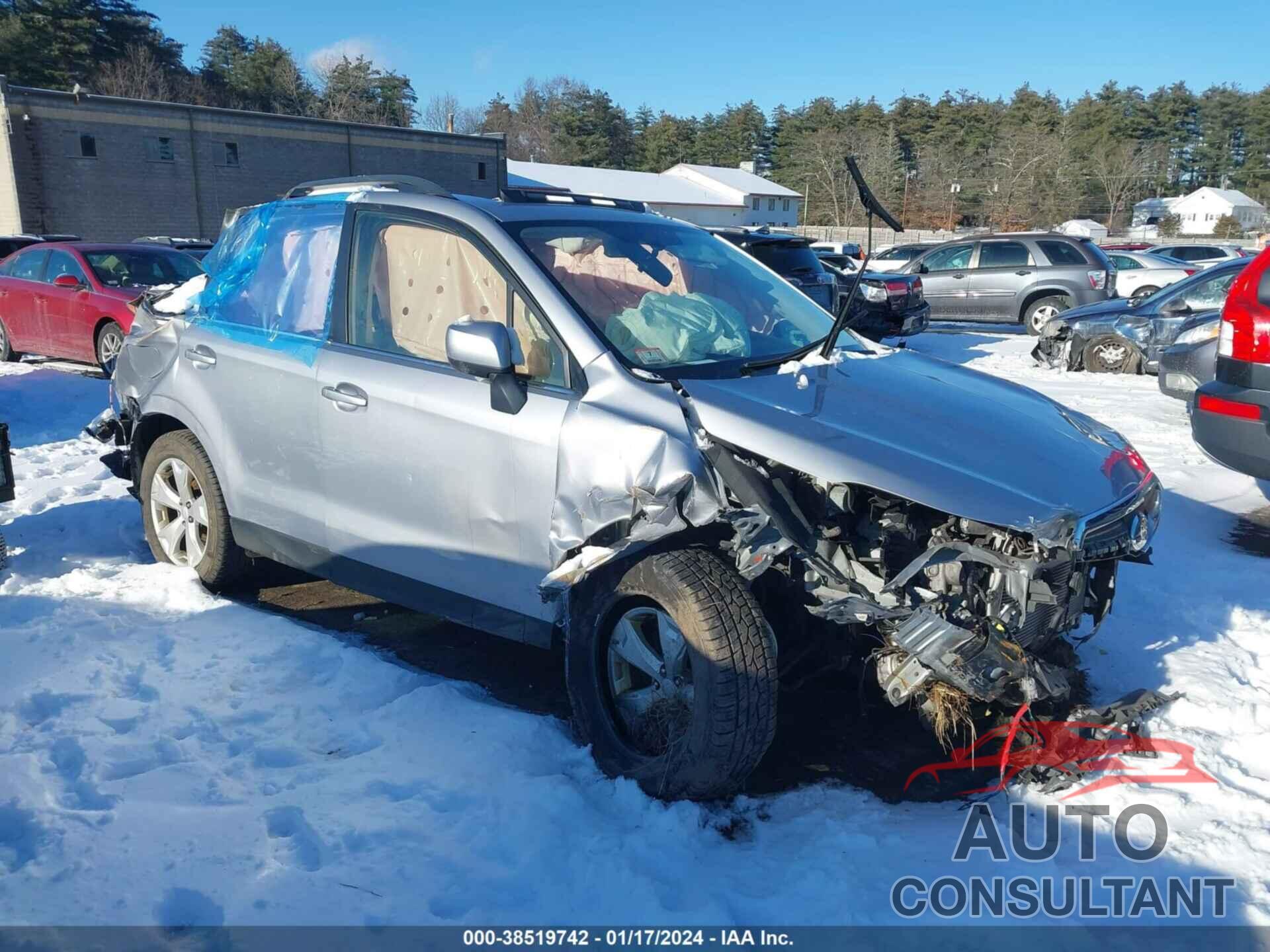 SUBARU FORESTER 2016 - JF2SJAHC2GH417305