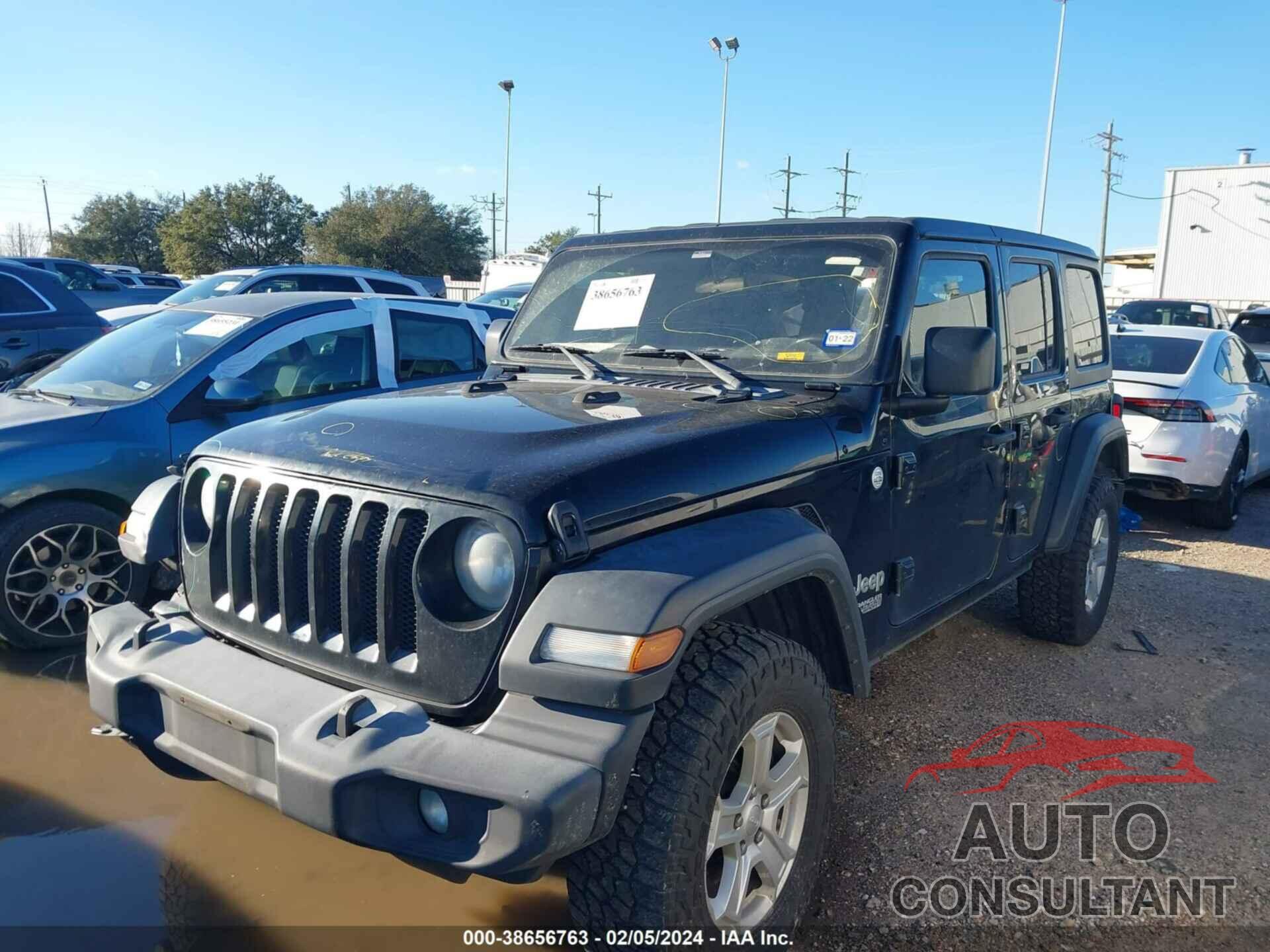 JEEP WRANGLER UNLIMITED 2019 - 1C4HJXDN4KW591710