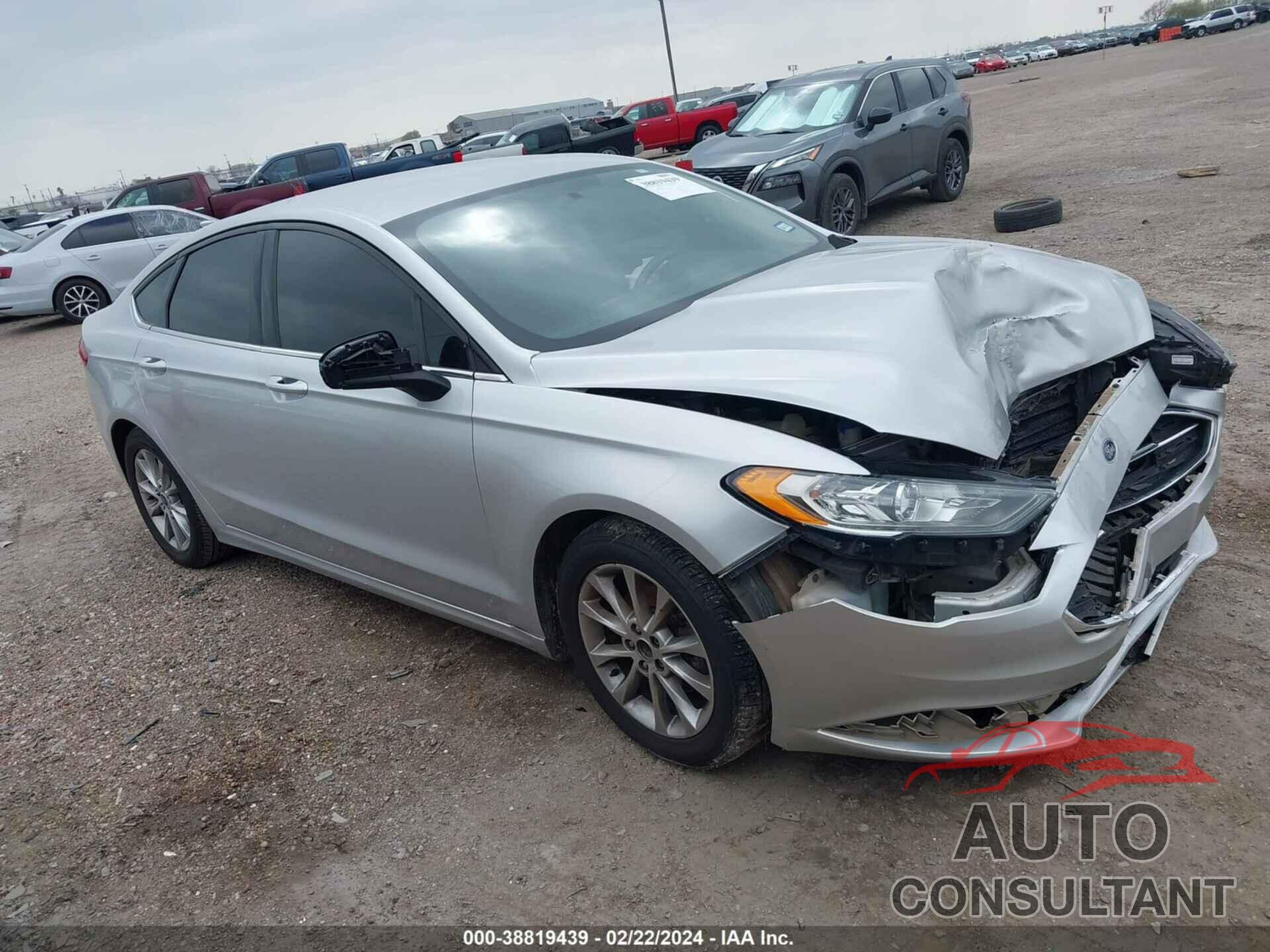 FORD FUSION 2017 - 3FA6P0HD7HR312055