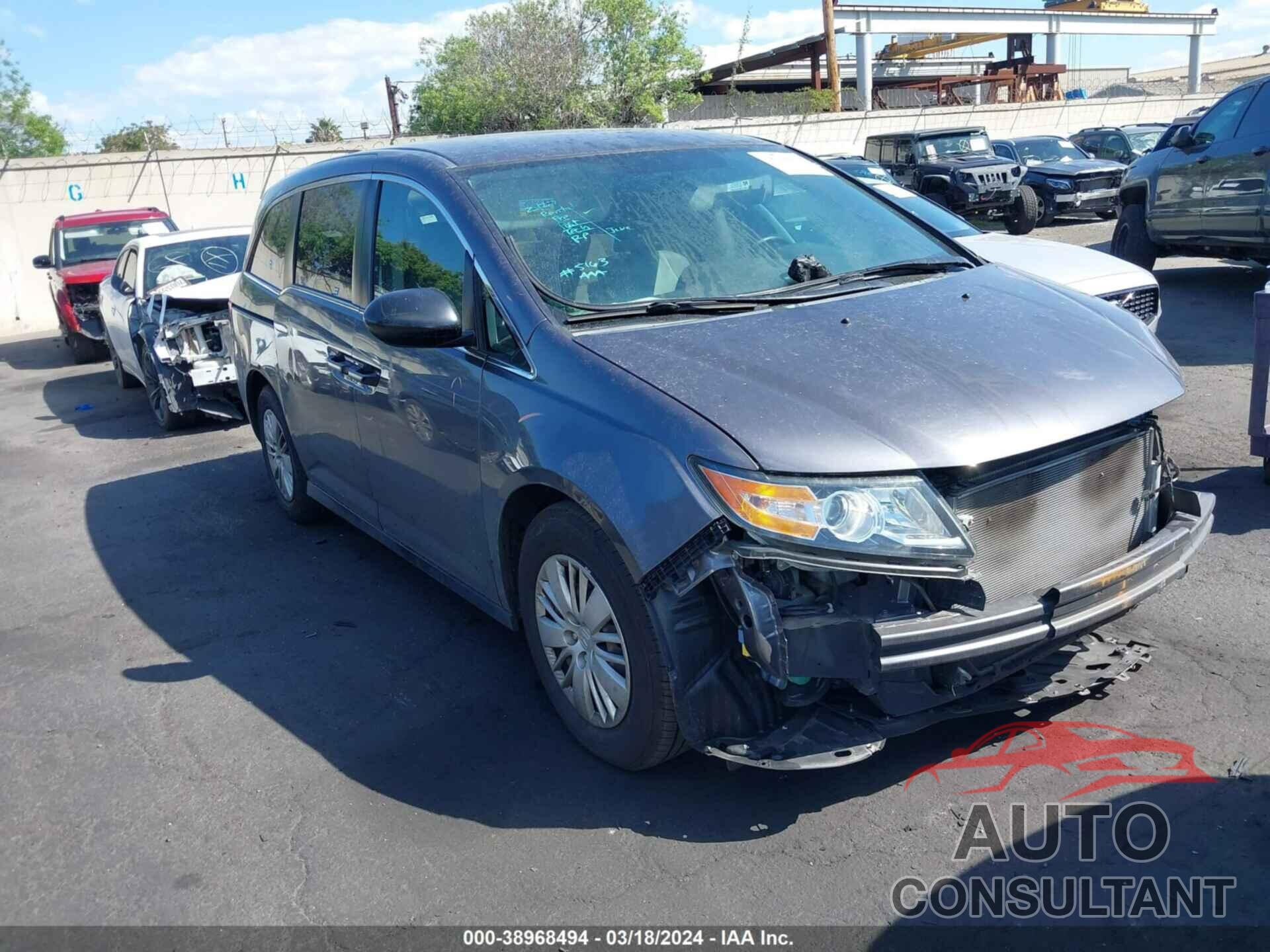 HONDA ODYSSEY 2016 - 5FNRL5H28GB021448