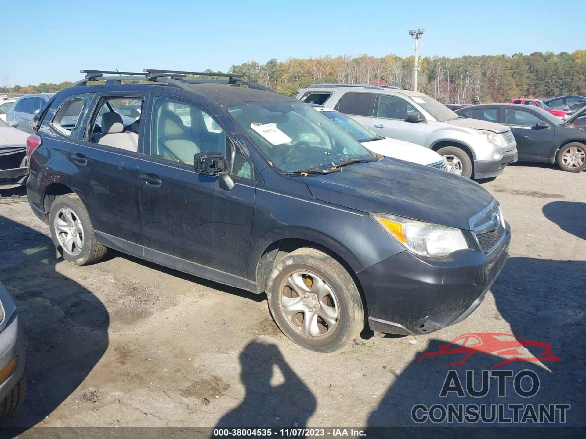 SUBARU FORESTER 2015 - JF2SJAAC8FH492387