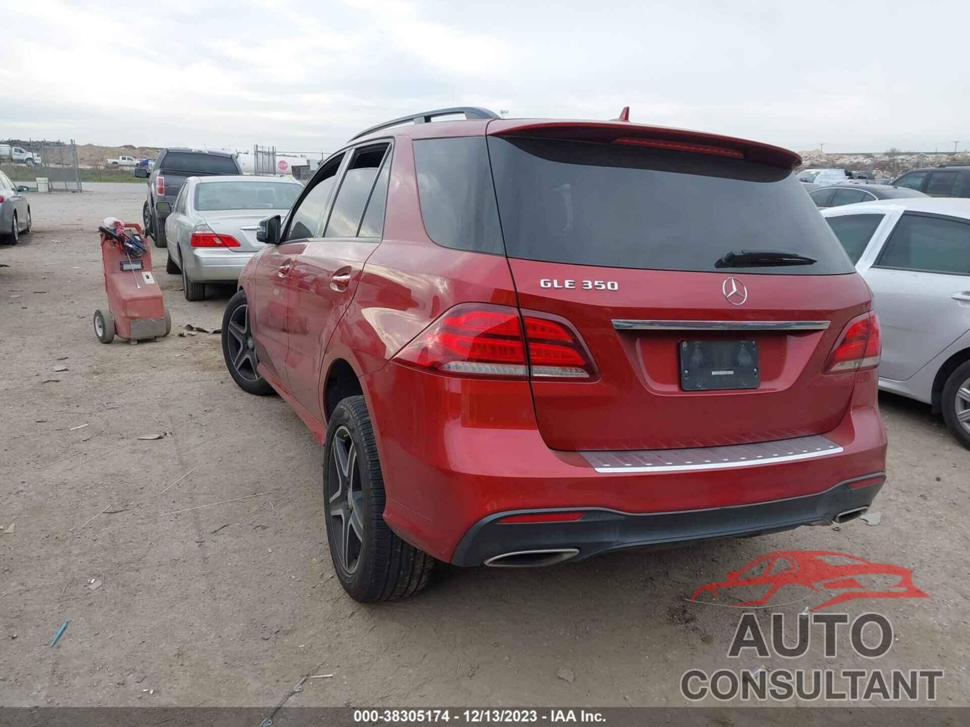 MERCEDES-BENZ GLE 2016 - 4JGDA5JB6GA745170