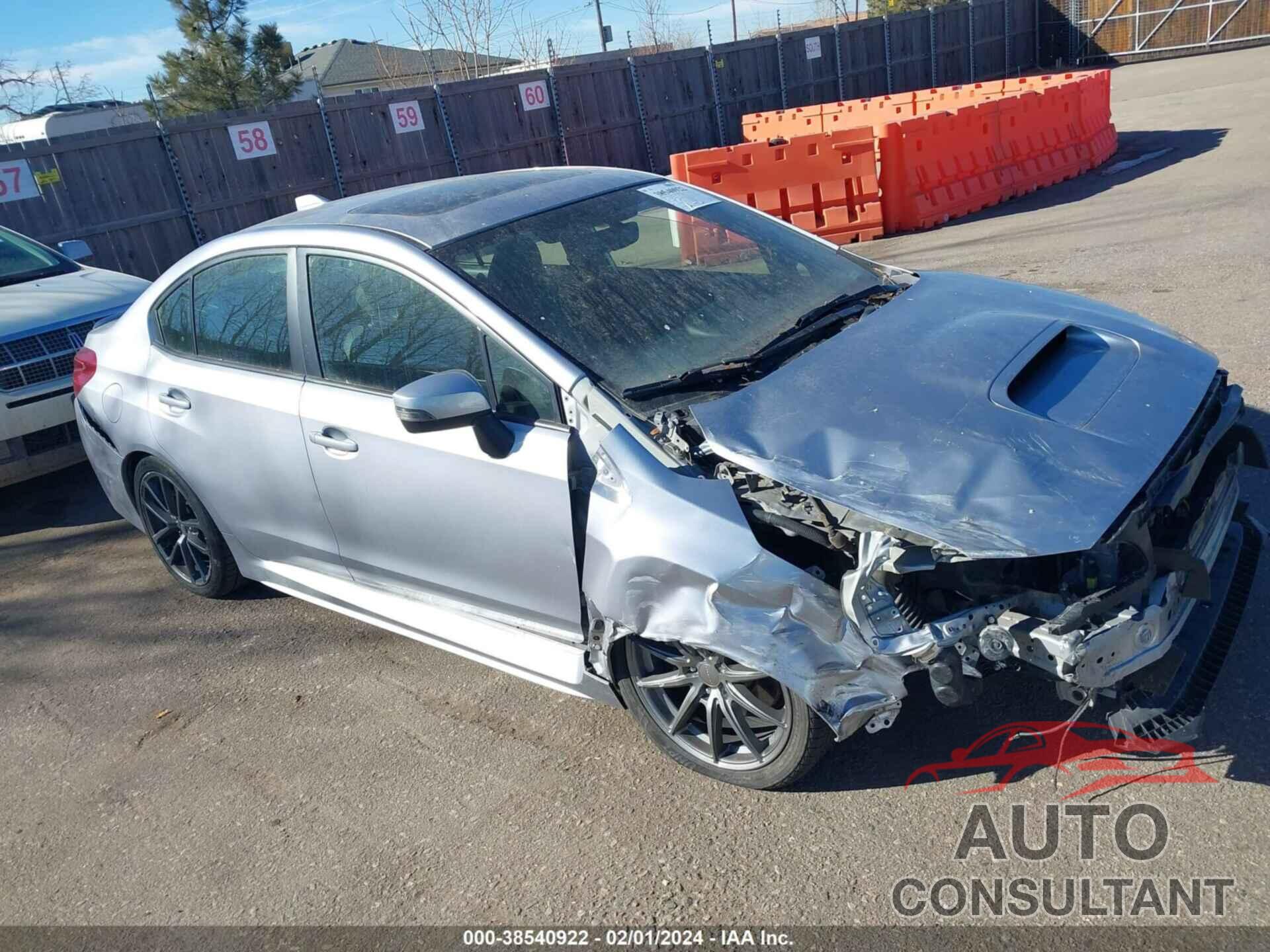SUBARU WRX 2018 - JF1VA1L68J8818190
