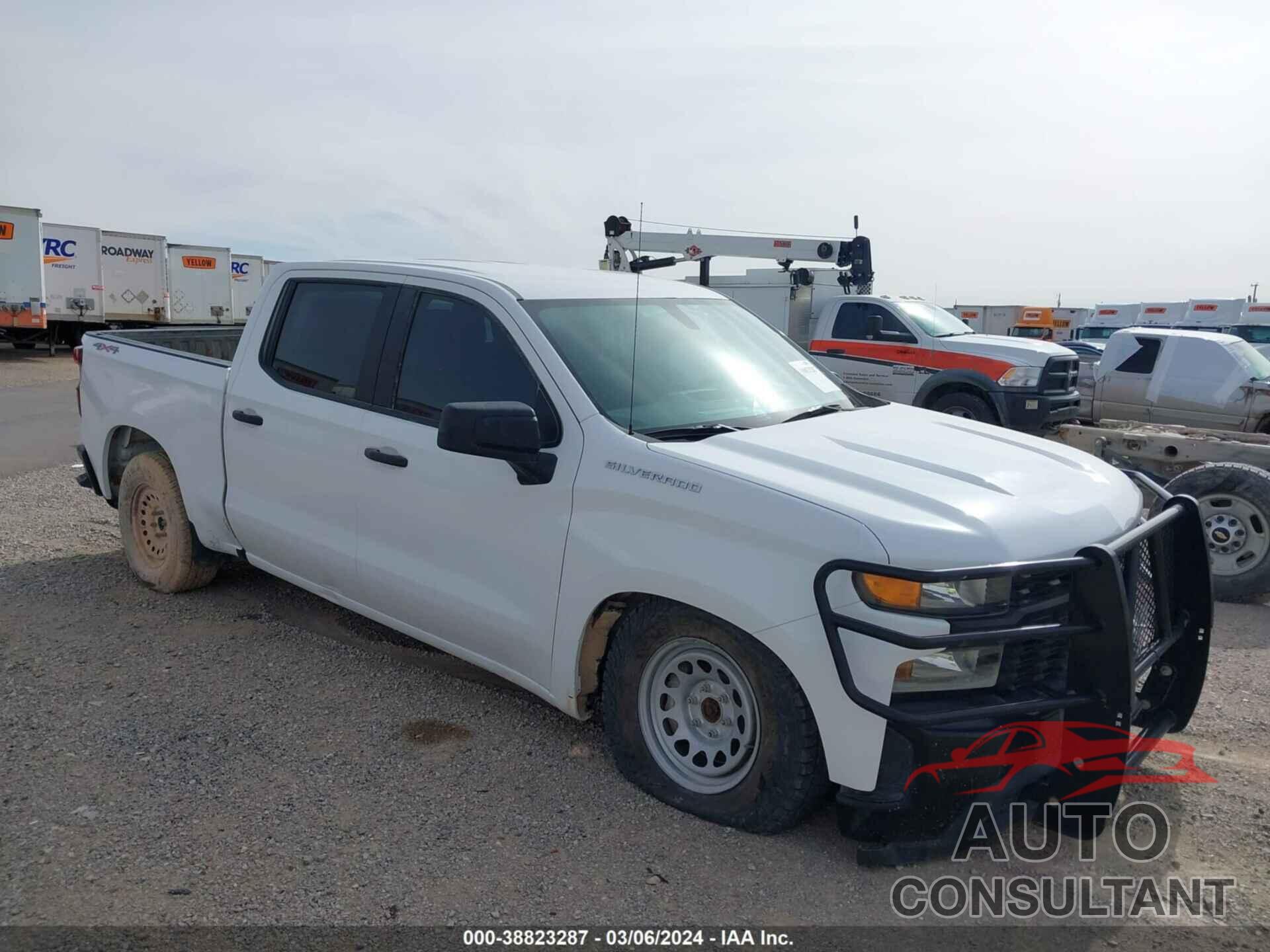 CHEVROLET SILVERADO 2021 - 3GCUYAEF7MG240127