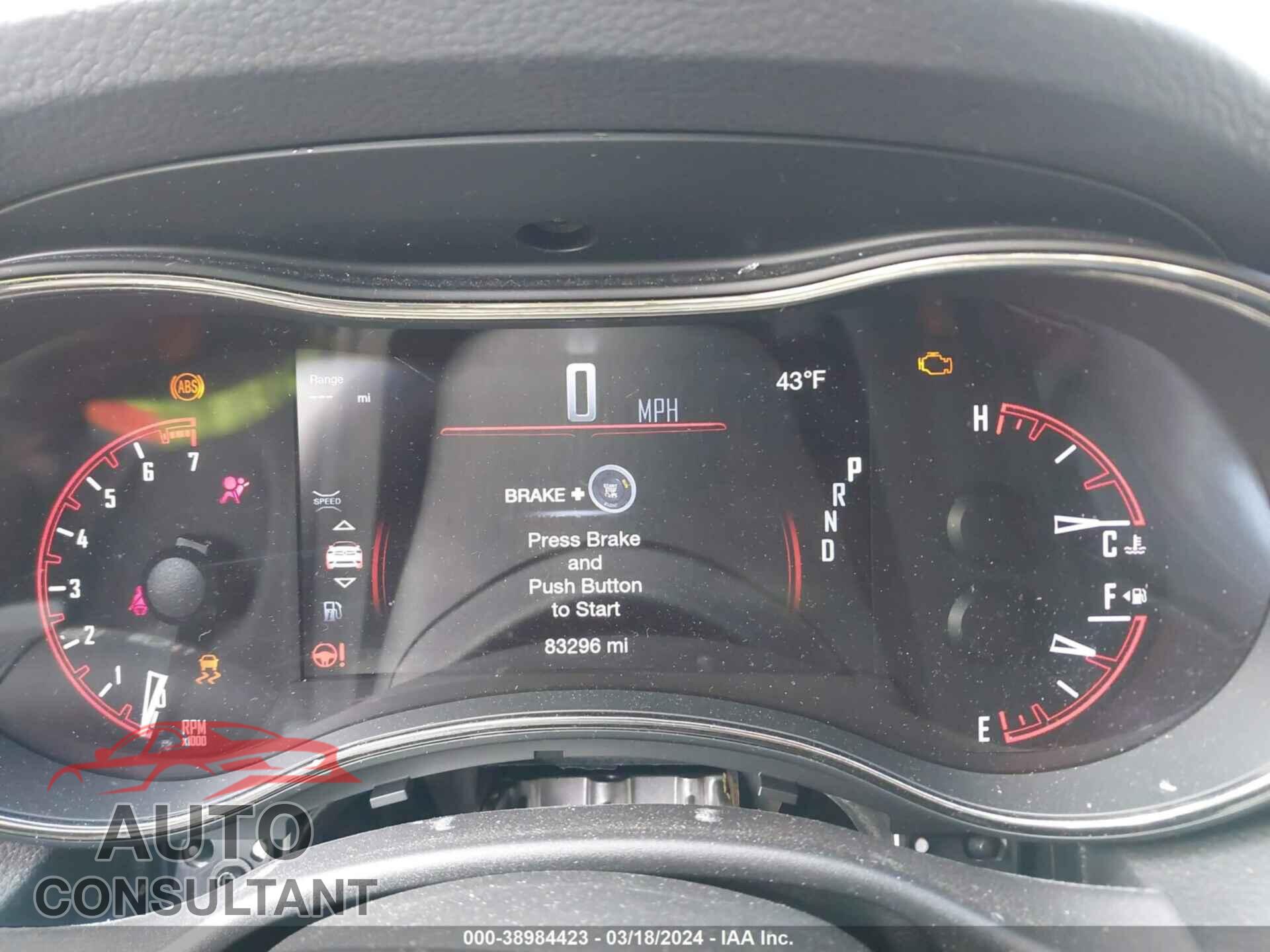 DODGE DURANGO 2018 - 1C4RDJDG2JC445106