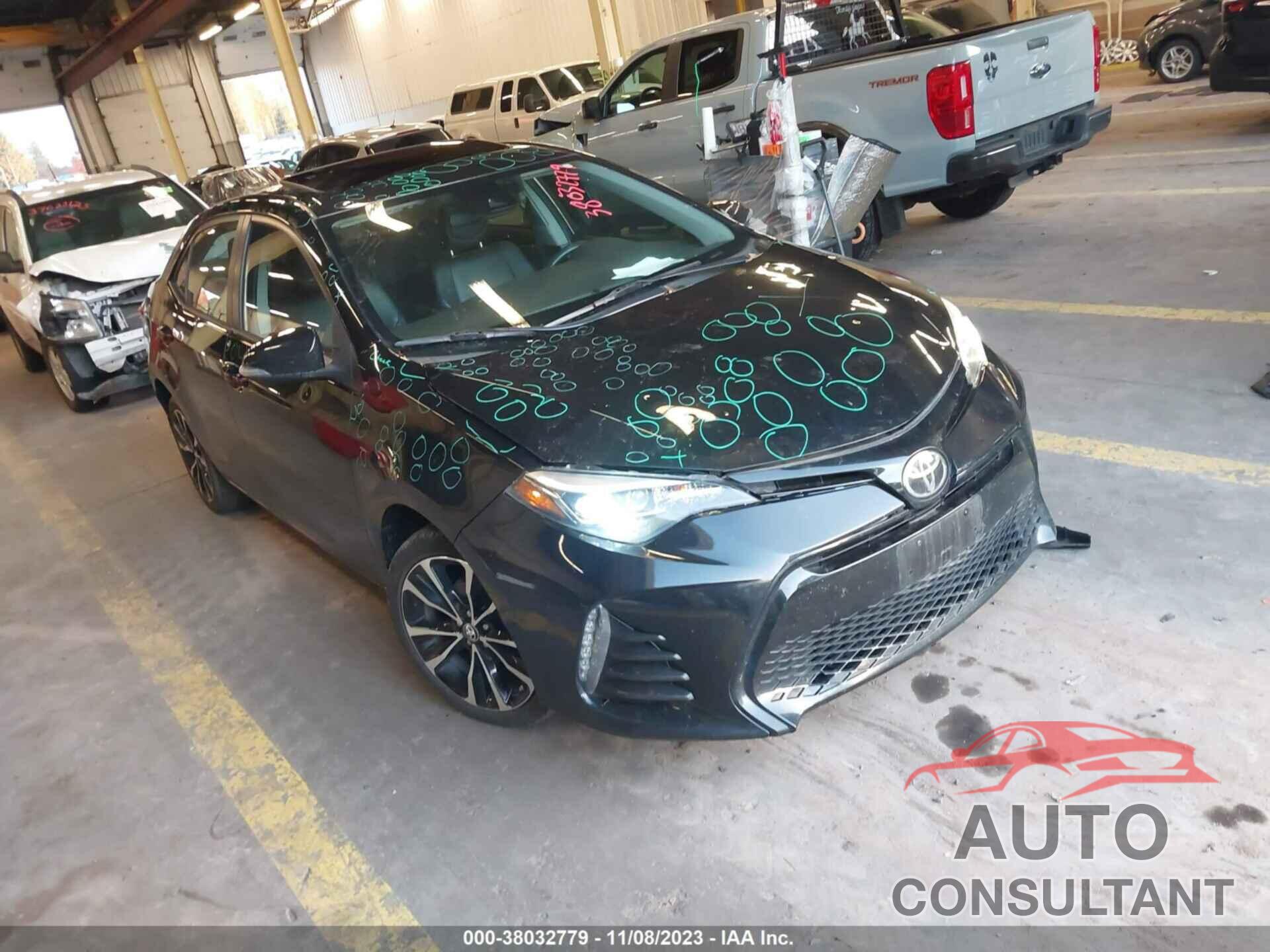 TOYOTA COROLLA 2017 - 2T1BURHE2HC940674