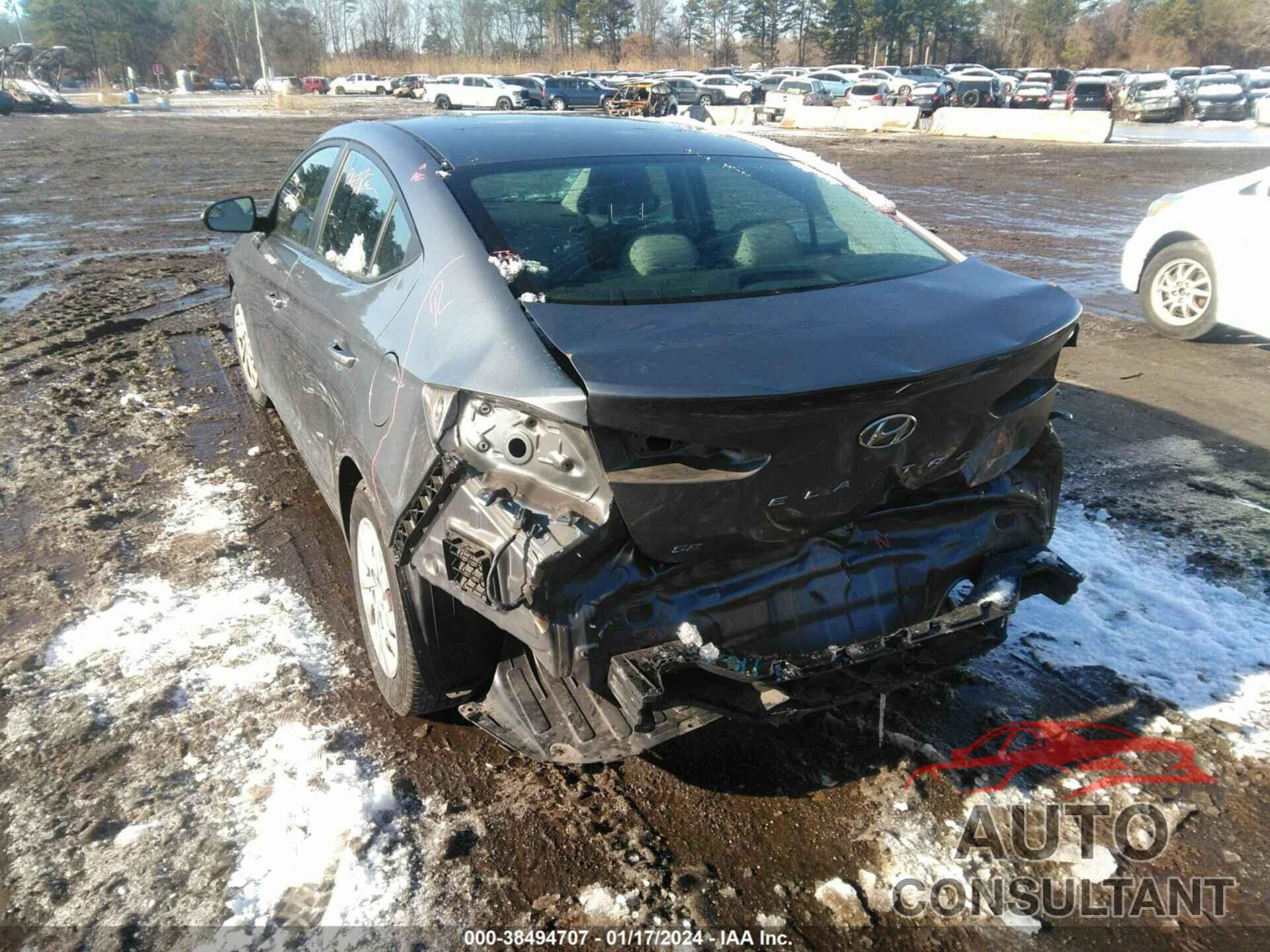 HYUNDAI ELANTRA 2019 - 5NPD74LF9KH490612