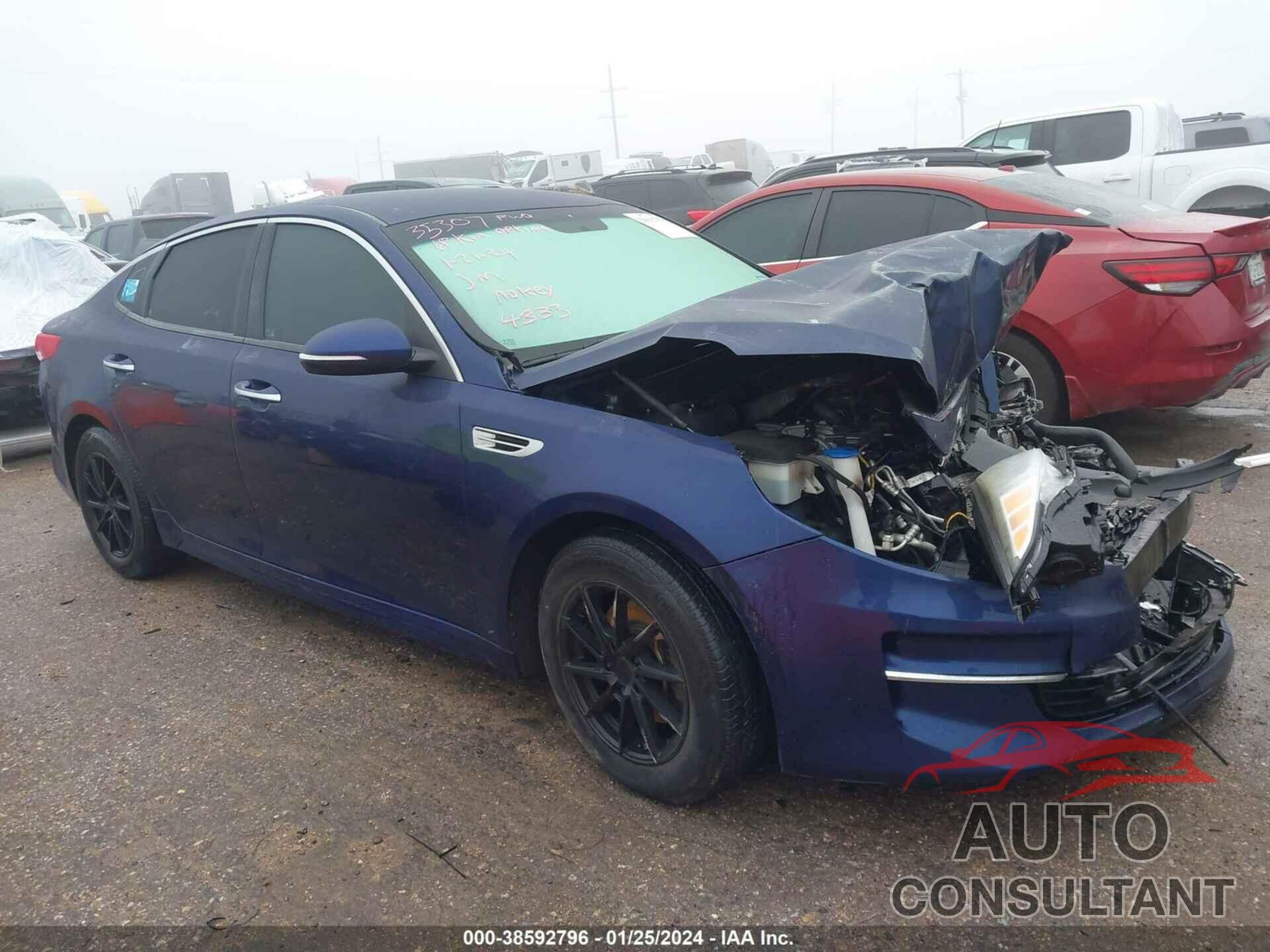 KIA OPTIMA 2018 - 5XXGT4L31JG224333