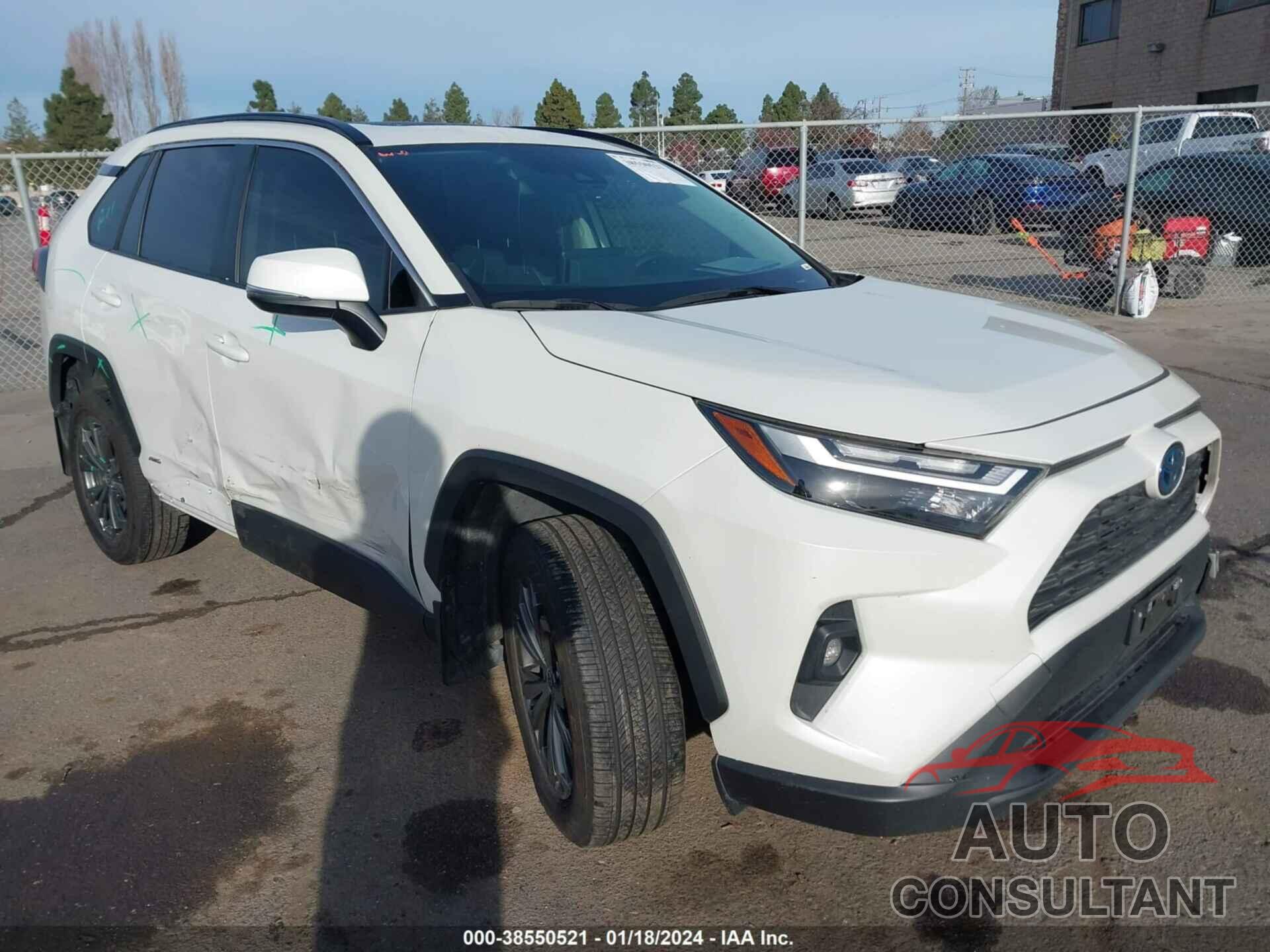 TOYOTA RAV4 2022 - JTMB6RFV3NJ013888