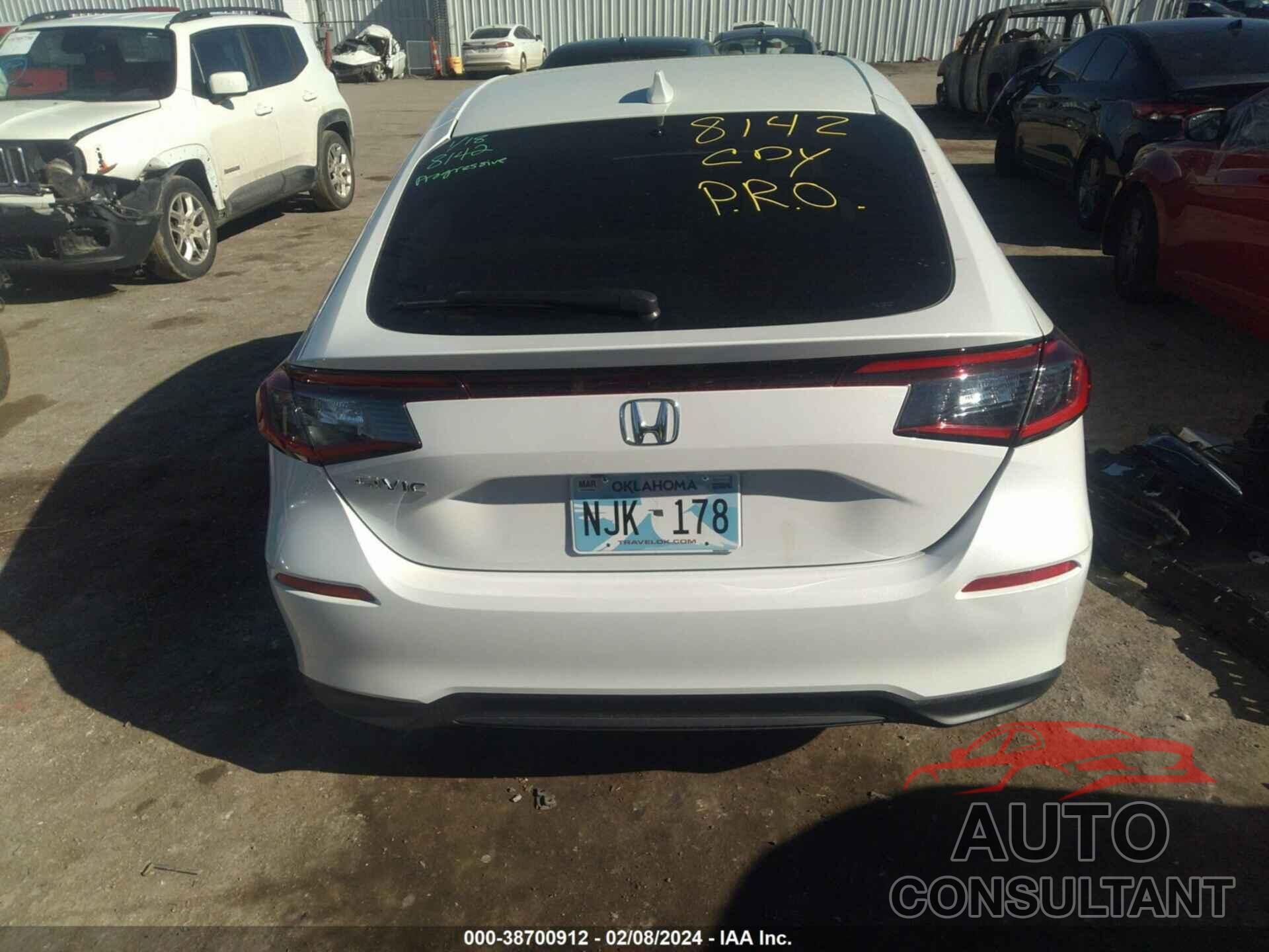 HONDA CIVIC 2023 - 19XFL1H79PE003649