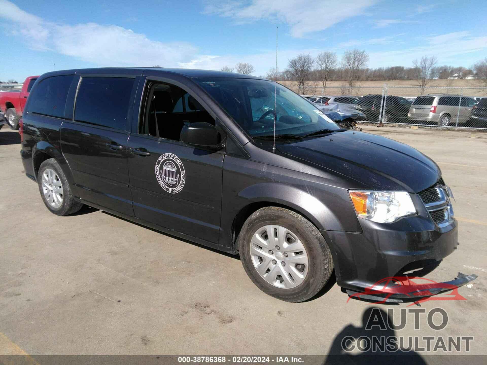 DODGE GRAND CARAVAN 2017 - 2C4RDGBG1HR738471