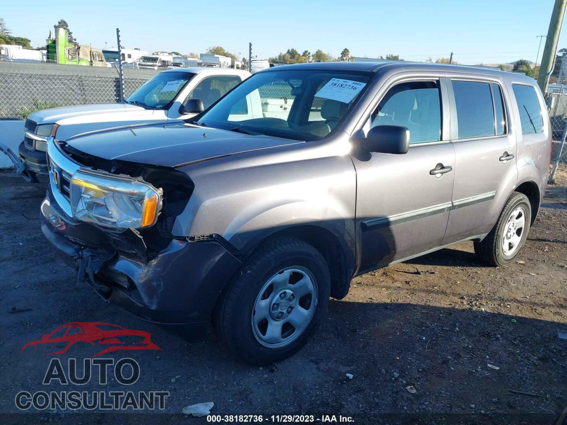 HONDA PILOT 2015 - 5FNYF4H28FB045292
