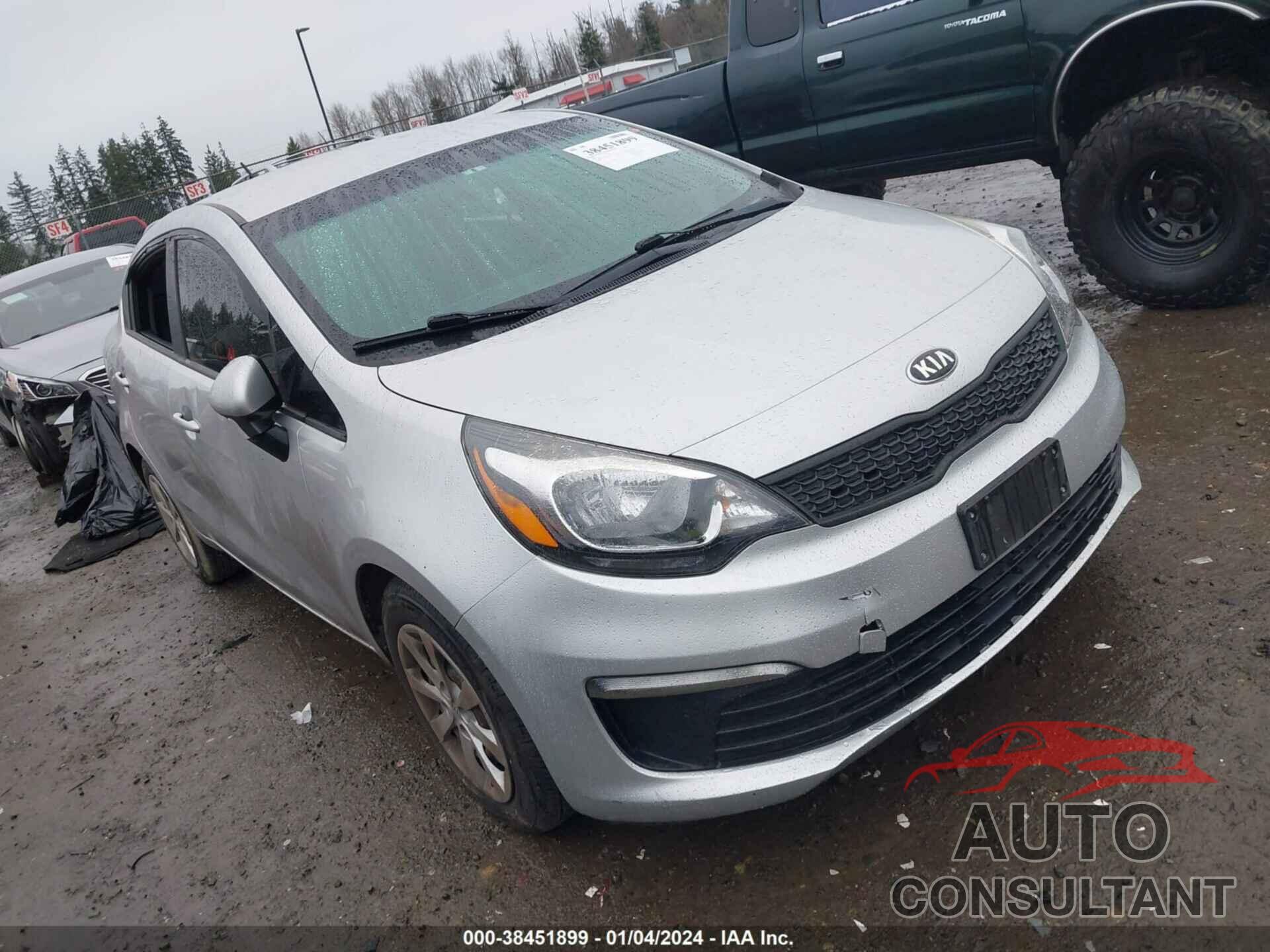 KIA RIO 2017 - KNADM4A32H6113735