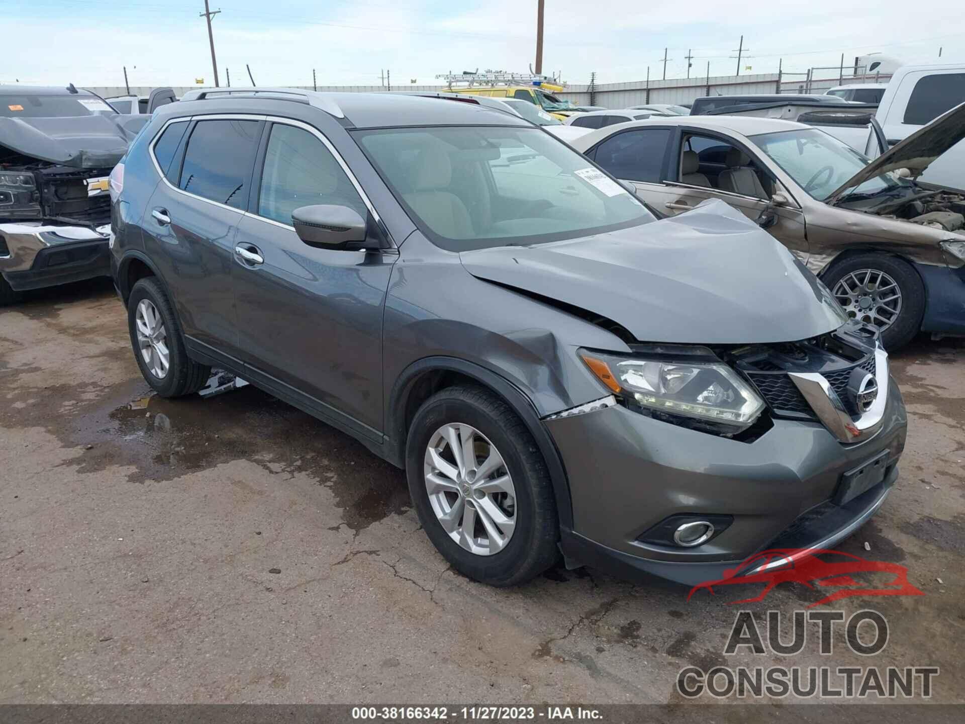 NISSAN ROGUE 2016 - KNMAT2MT9GP736304