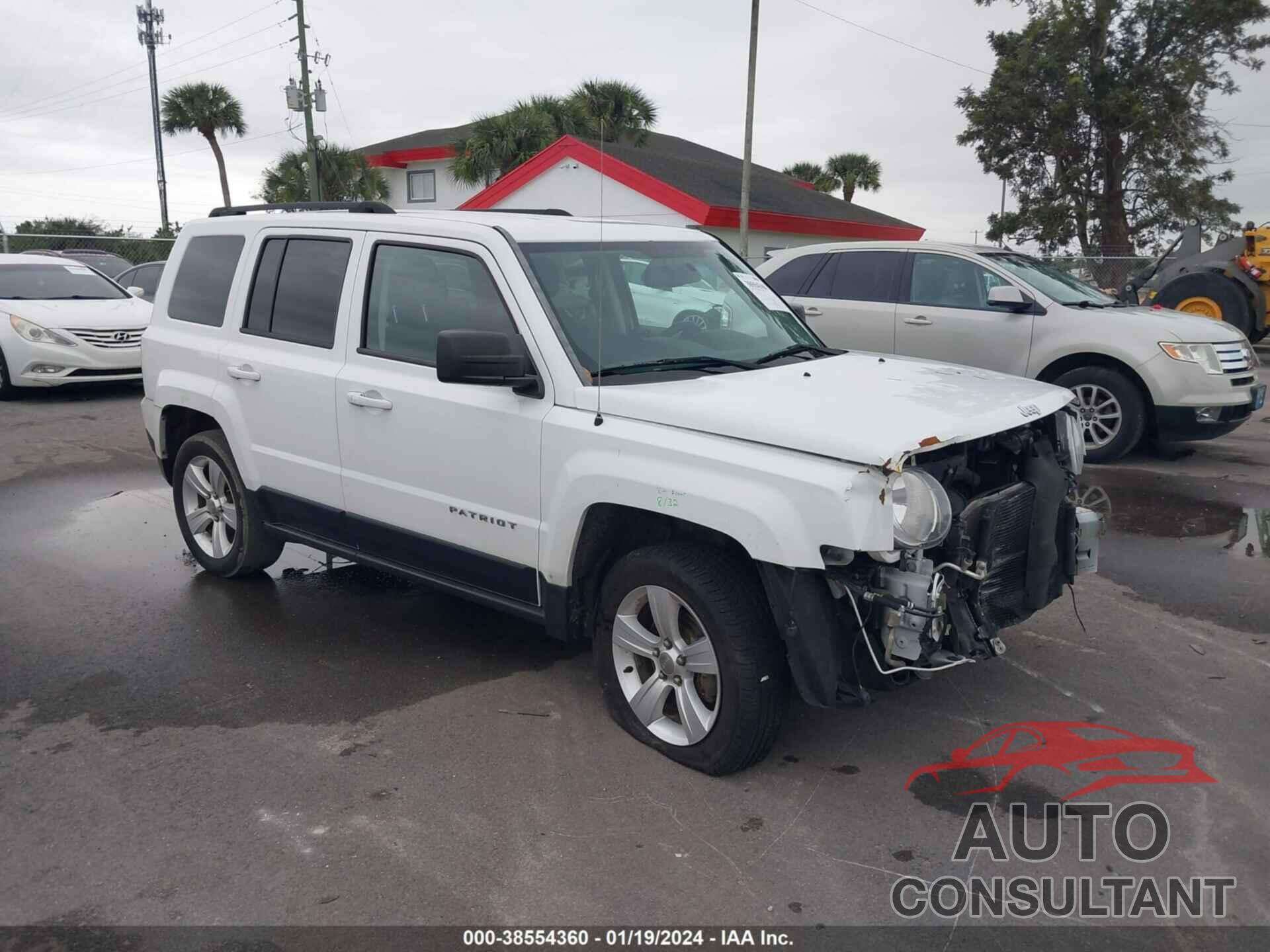 JEEP PATRIOT 2016 - 1C4NJRFBXGD608336