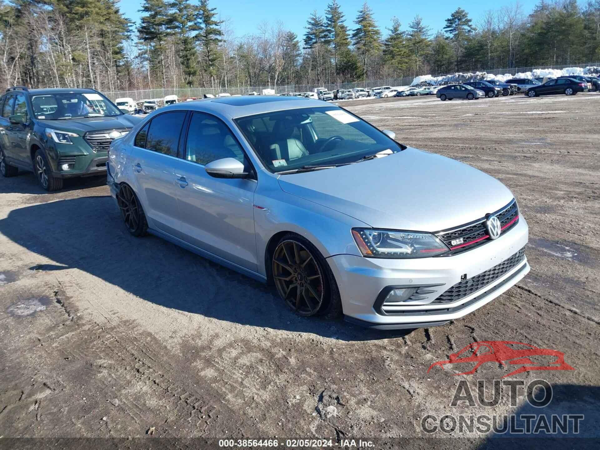 VOLKSWAGEN JETTA 2016 - 3VW4T7AJ6GM256009