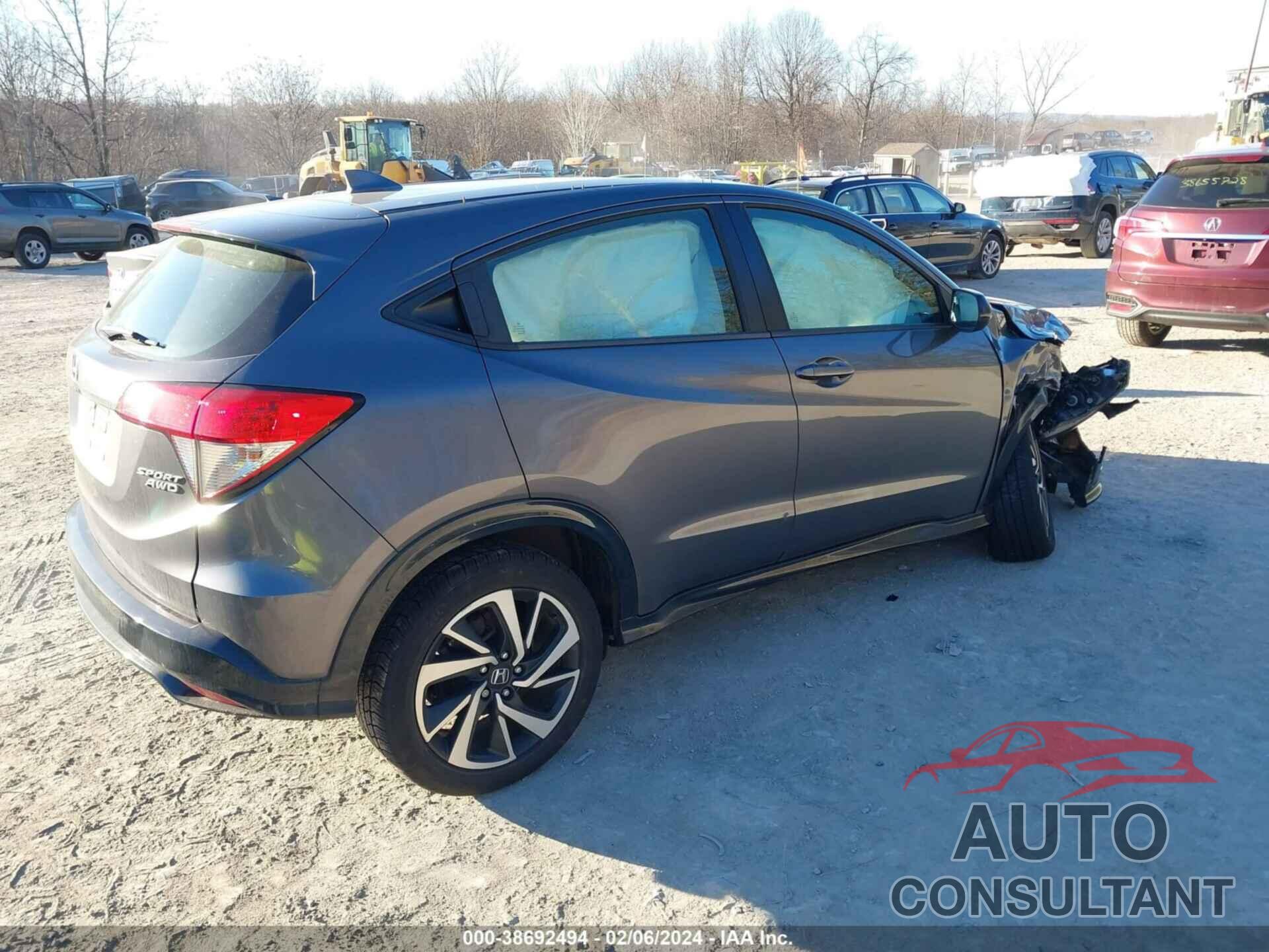 HONDA HR-V 2019 - 3CZRU6H18KG706900