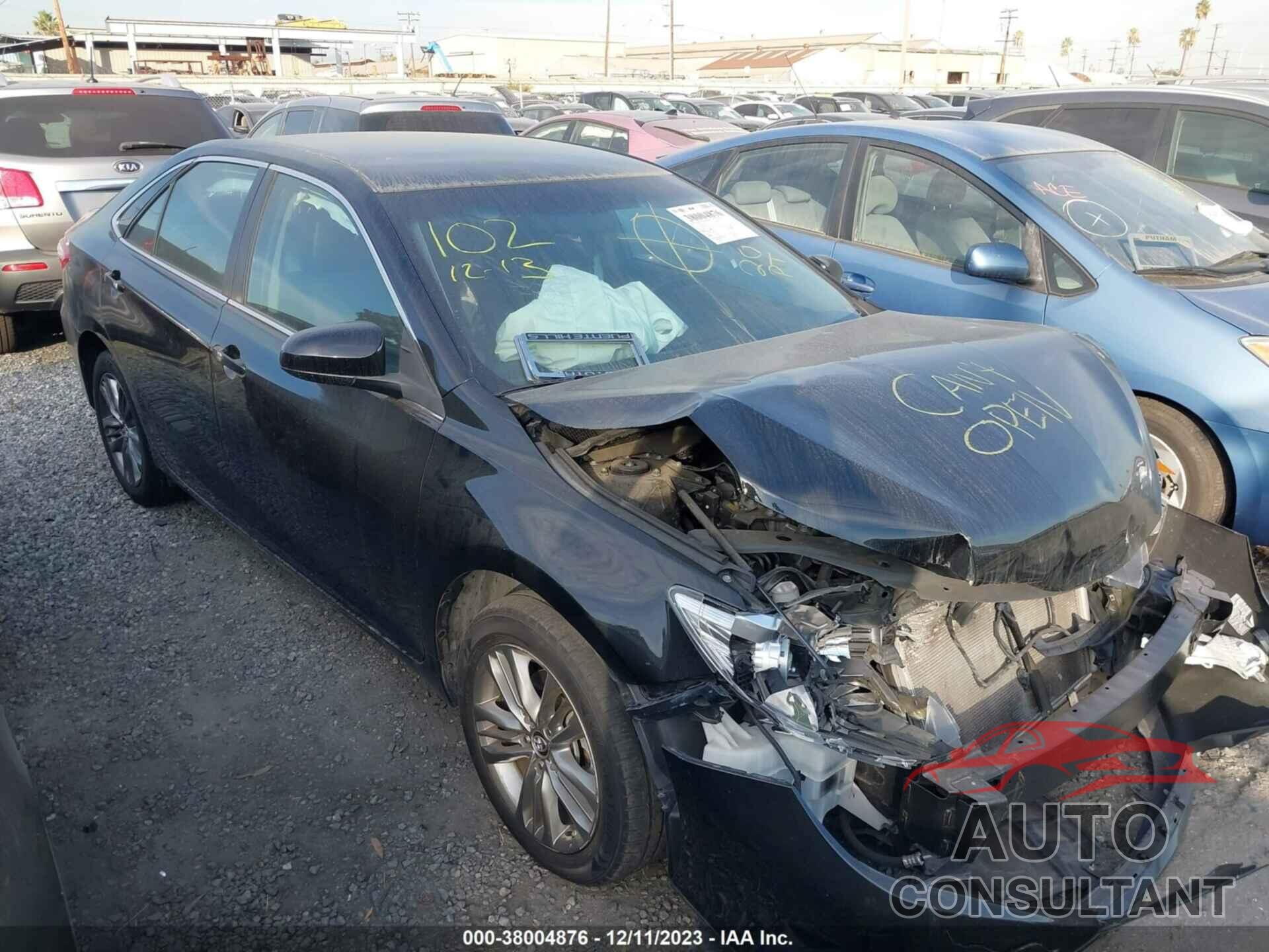 TOYOTA CAMRY 2017 - 4T1BF1FK9HU444404
