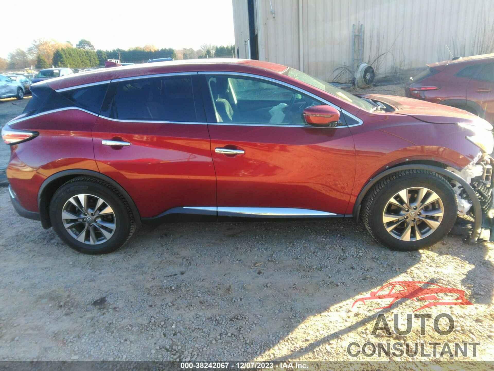 NISSAN MURANO 2017 - 5N1AZ2MG8HN188564