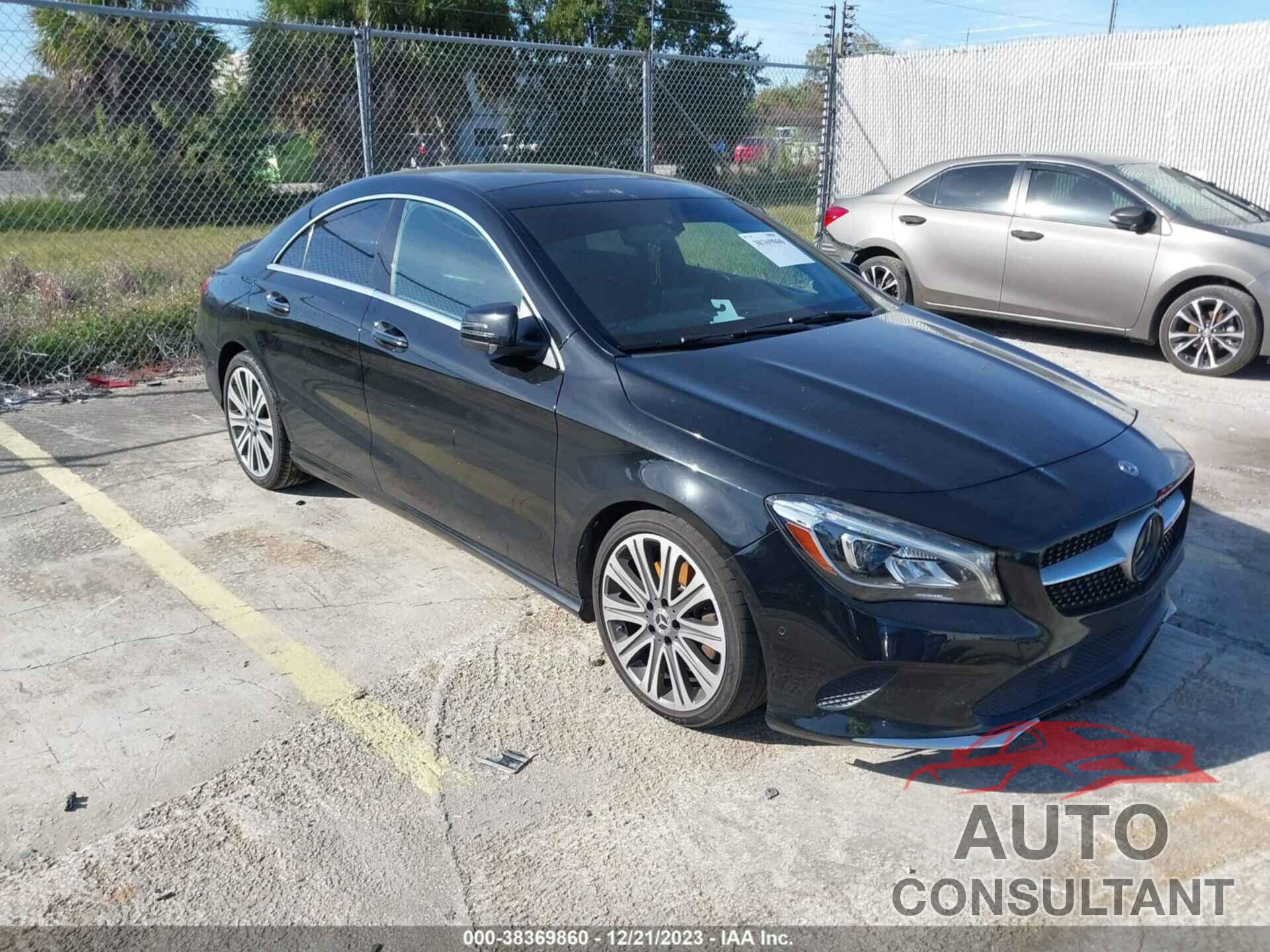 MERCEDES-BENZ CLA 2018 - WDDSJ4EB6JN674395