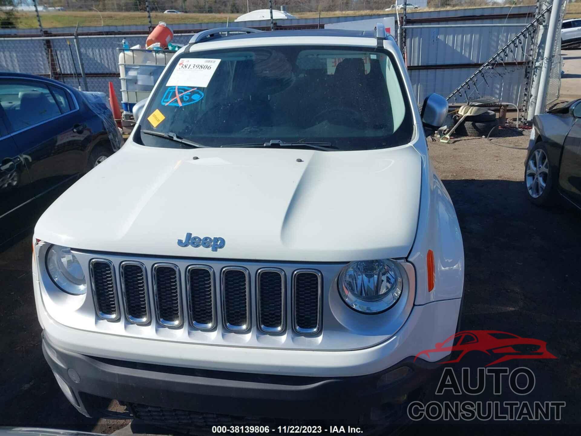 JEEP RENEGADE 2016 - ZACCJADT0GPC76221