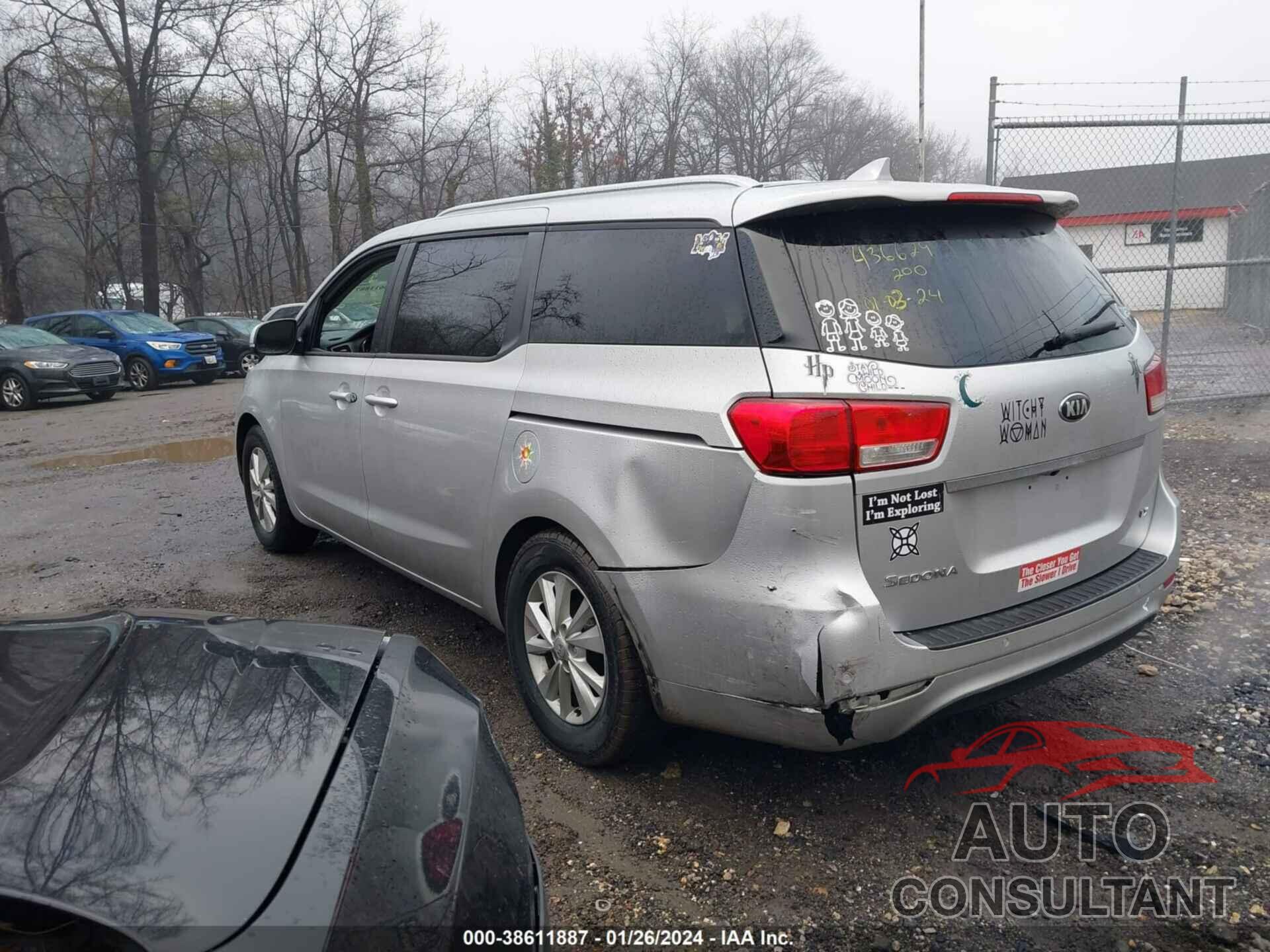 KIA SEDONA 2016 - KNDMB5C19G6090365